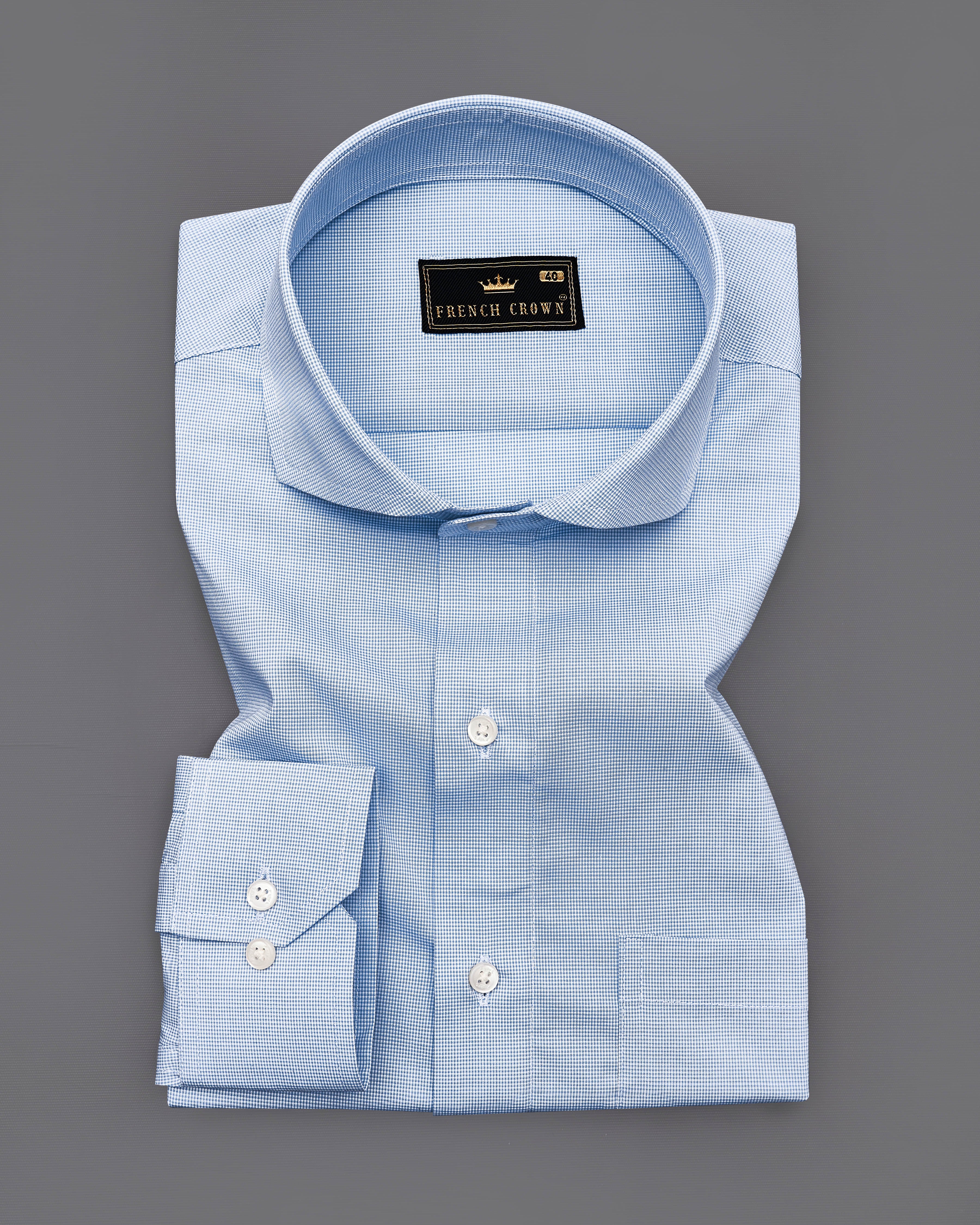 Casper Blue Premium Cotton Shirt 9049-CA-38, 9049-CA-H-38, 9049-CA-39, 9049-CA-H-39, 9049-CA-40, 9049-CA-H-40, 9049-CA-42, 9049-CA-H-42, 9049-CA-44, 9049-CA-H-44, 9049-CA-46, 9049-CA-H-46, 9049-CA-48, 9049-CA-H-48, 9049-CA-50, 9049-CA-H-50, 9049-CA-52, 9049-CA-H-52