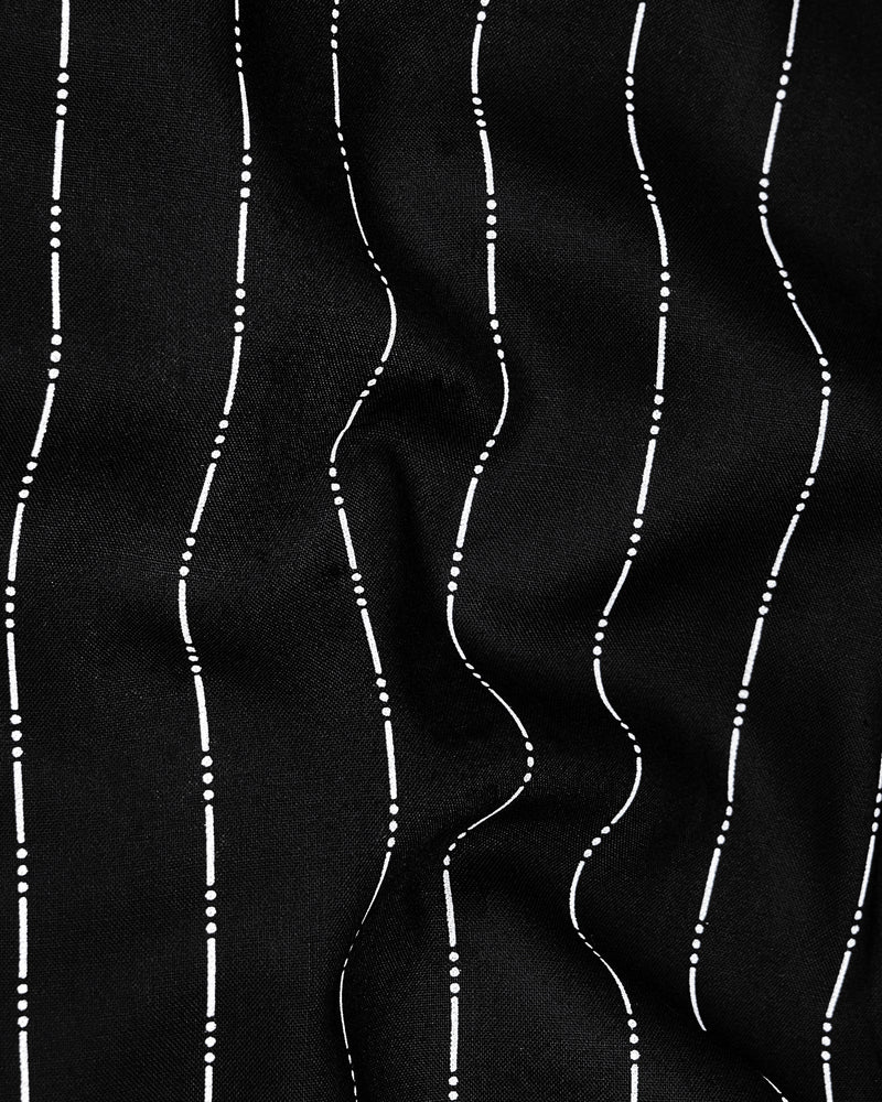 Jade Black with White Striped Premium Tencel Shirt 9068-BLK-38, 9068-BLK-H-38, 9068-BLK-39, 9068-BLK-H-39, 9068-BLK-40, 9068-BLK-H-40, 9068-BLK-42, 9068-BLK-H-42, 9068-BLK-44, 9068-BLK-H-44, 9068-BLK-46, 9068-BLK-H-46, 9068-BLK-48, 9068-BLK-H-48, 9068-BLK-50, 9068-BLK-H-50, 9068-BLK-52, 9068-BLK-H-52