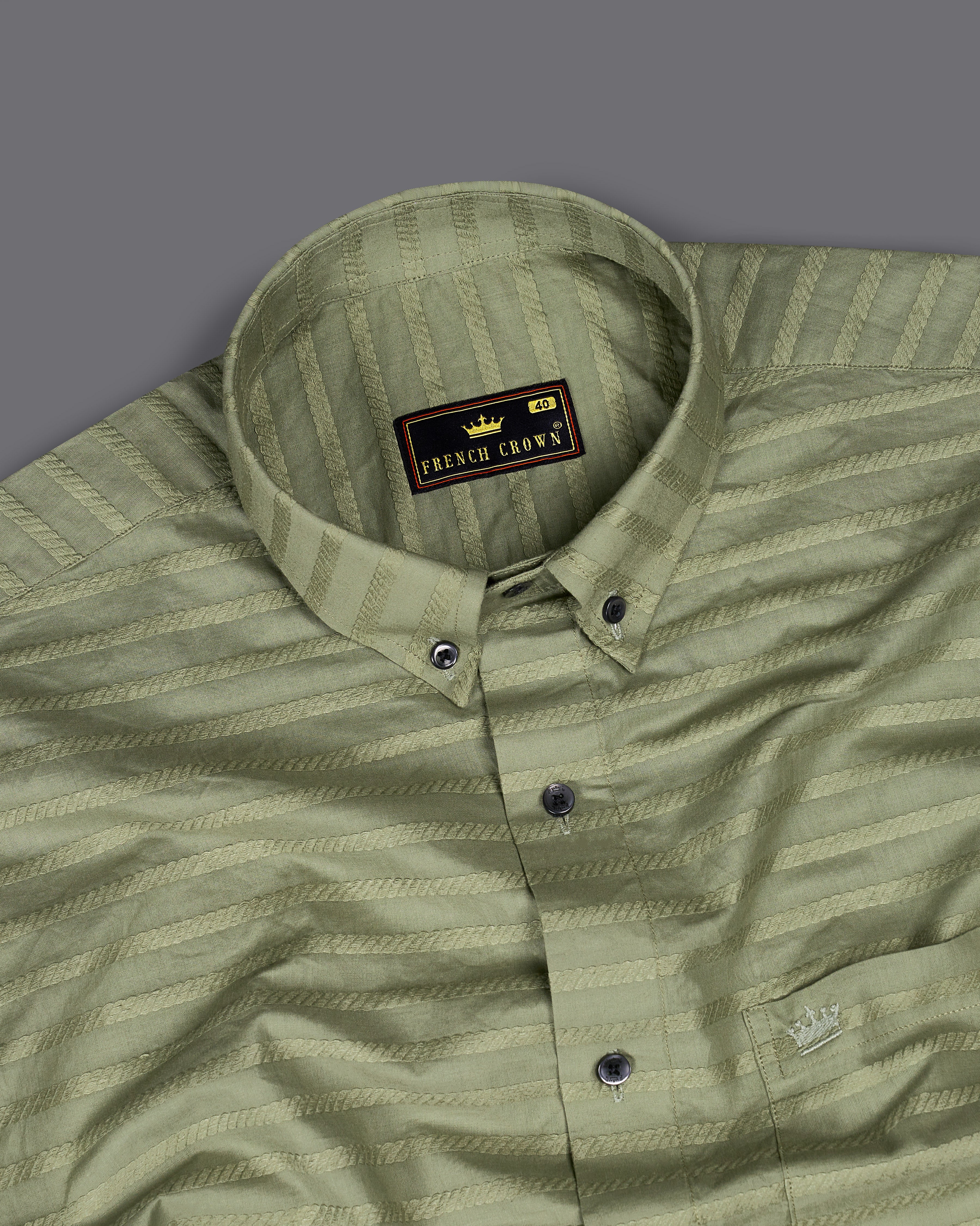 Oyster Green Striped Dobby Textured Premium Giza Cotton Shirt 9116-BD-BLK-38,9116-BD-BLK-H-38,9116-BD-BLK-39,9116-BD-BLK-H-39,9116-BD-BLK-40,9116-BD-BLK-H-40,9116-BD-BLK-42,9116-BD-BLK-H-42,9116-BD-BLK-44,9116-BD-BLK-H-44,9116-BD-BLK-46,9116-BD-BLK-H-46,9116-BD-BLK-48,9116-BD-BLK-H-48,9116-BD-BLK-50,9116-BD-BLK-H-50,9116-BD-BLK-52,9116-BD-BLK-H-52