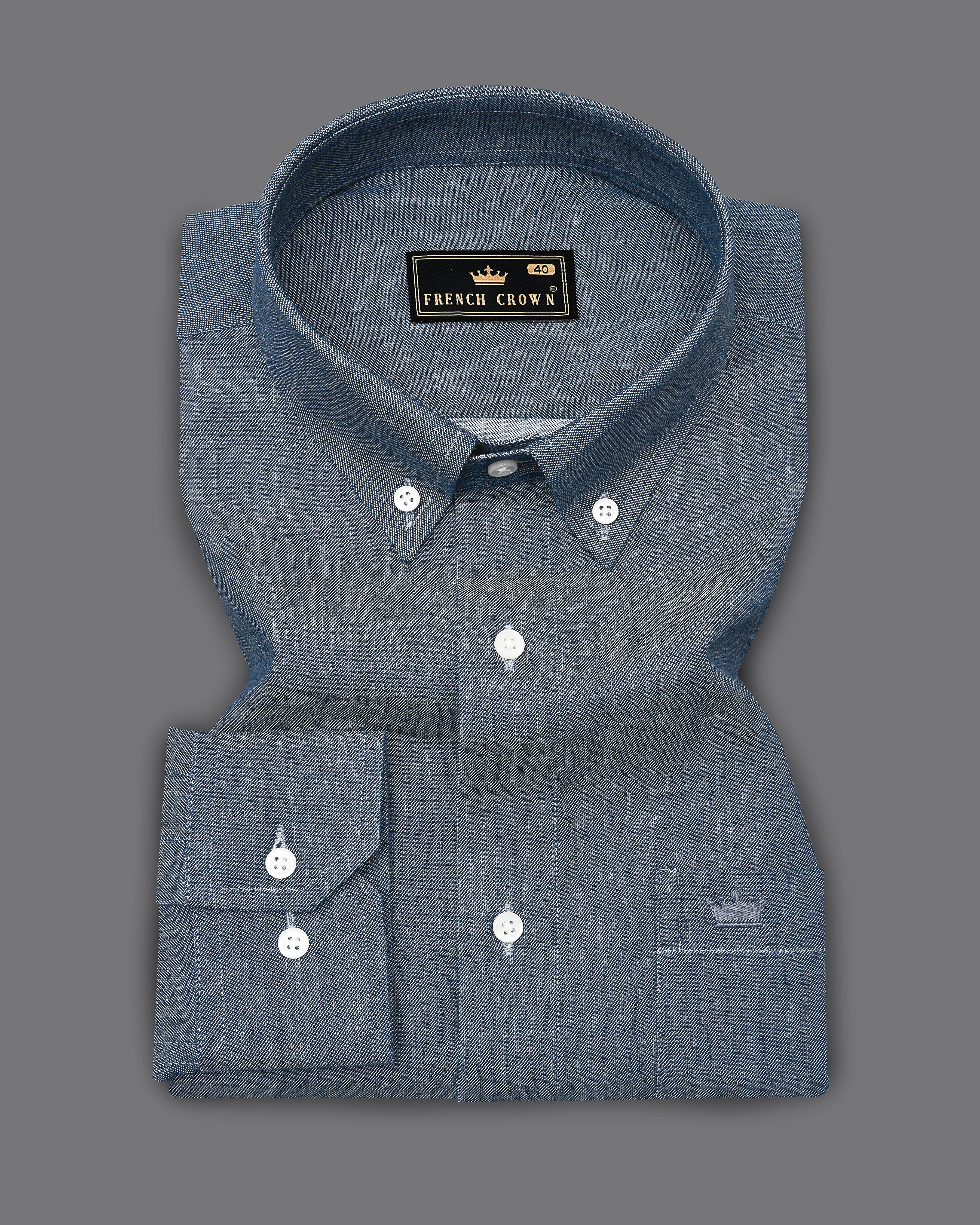 Carbon Blue Button Down Denim Shirt 9166-BD-38,9166-BD-H-38,9166-BD-39,9166-BD-H-39,9166-BD-40,9166-BD-H-40,9166-BD-42,9166-BD-H-42,9166-BD-44,9166-BD-H-44,9166-BD-46,9166-BD-H-46,9166-BD-48,9166-BD-H-48,9166-BD-50,9166-BD-H-50,9166-BD-52,9166-BD-H-52