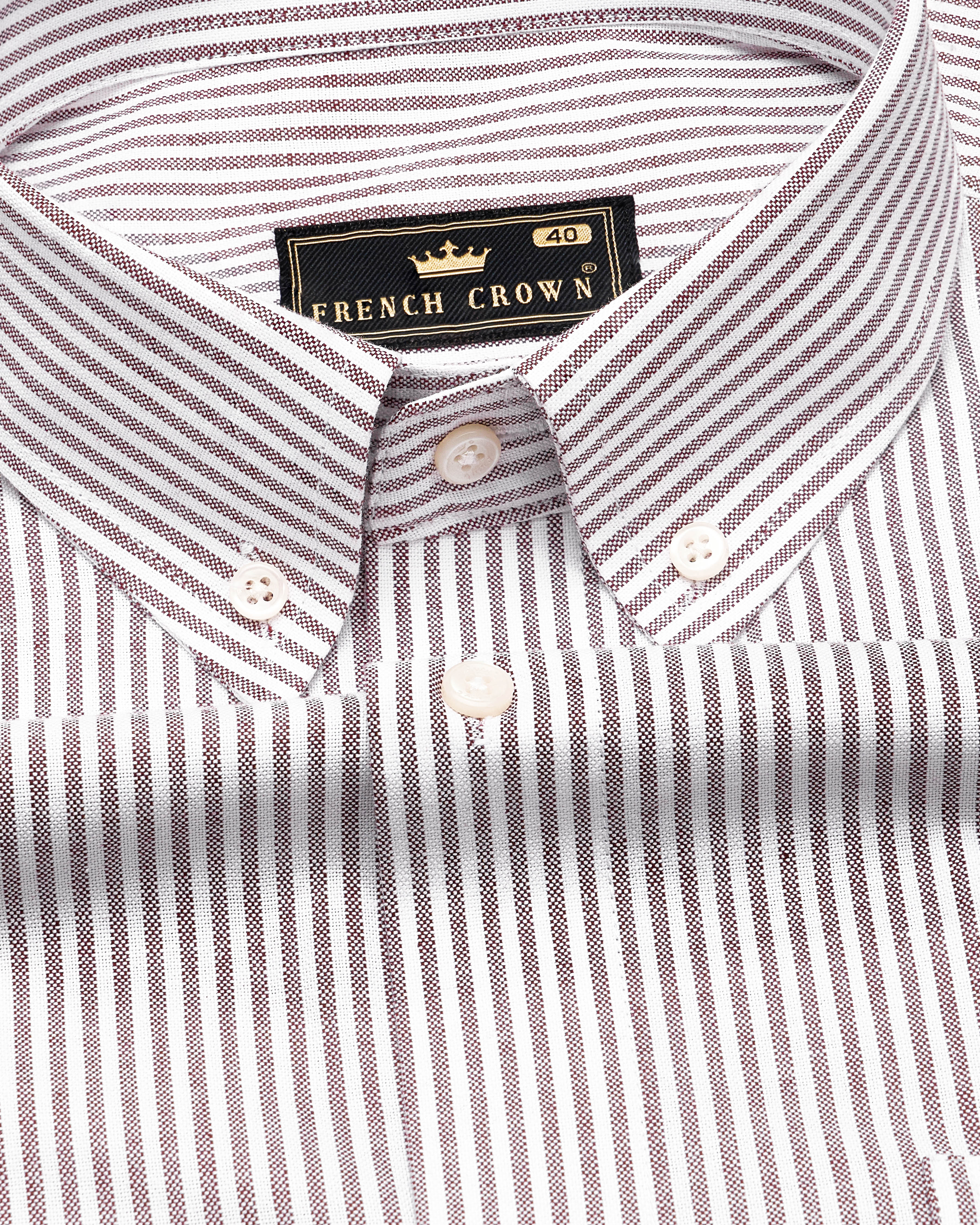 Venus Brown with White Striped Royal Oxford Shirt 9172-BD-38,9172-BD-H-38,9172-BD-39,9172-BD-H-39,9172-BD-40,9172-BD-H-40,9172-BD-42,9172-BD-H-42,9172-BD-44,9172-BD-H-44,9172-BD-46,9172-BD-H-46,9172-BD-48,9172-BD-H-48,9172-BD-50,9172-BD-H-50,9172-BD-52,9172-BD-H-52