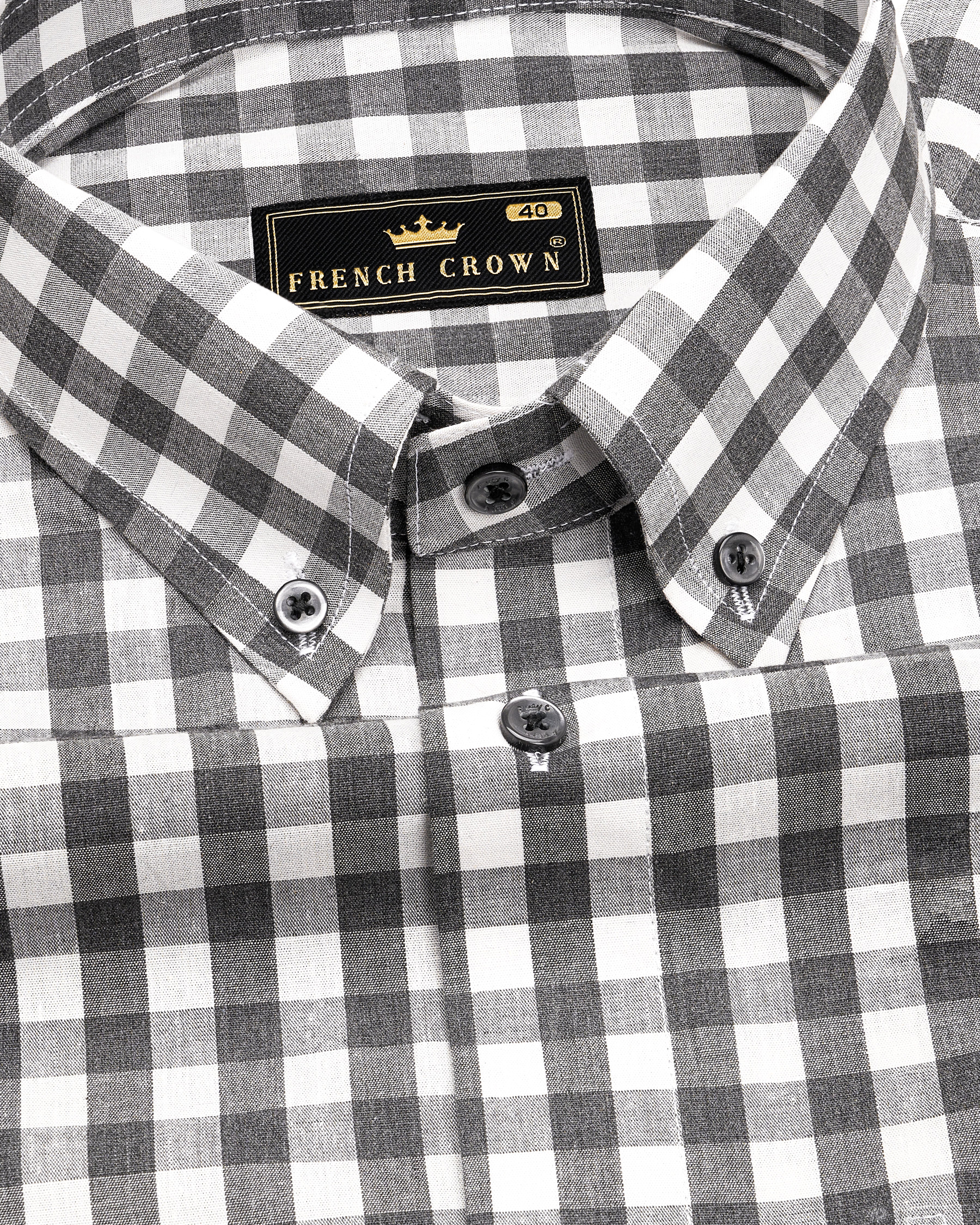 Bright White and Iridium Black Checkered Premium Cotton Shirt 9194-BD-BLK-38,9194-BD-BLK-H-38,9194-BD-BLK-39,9194-BD-BLK-H-39,9194-BD-BLK-40,9194-BD-BLK-H-40,9194-BD-BLK-42,9194-BD-BLK-H-42,9194-BD-BLK-44,9194-BD-BLK-H-44,9194-BD-BLK-46,9194-BD-BLK-H-46,9194-BD-BLK-48,9194-BD-BLK-H-48,9194-BD-BLK-50,9194-BD-BLK-H-50,9194-BD-BLK-52,9194-BD-BLK-H-52