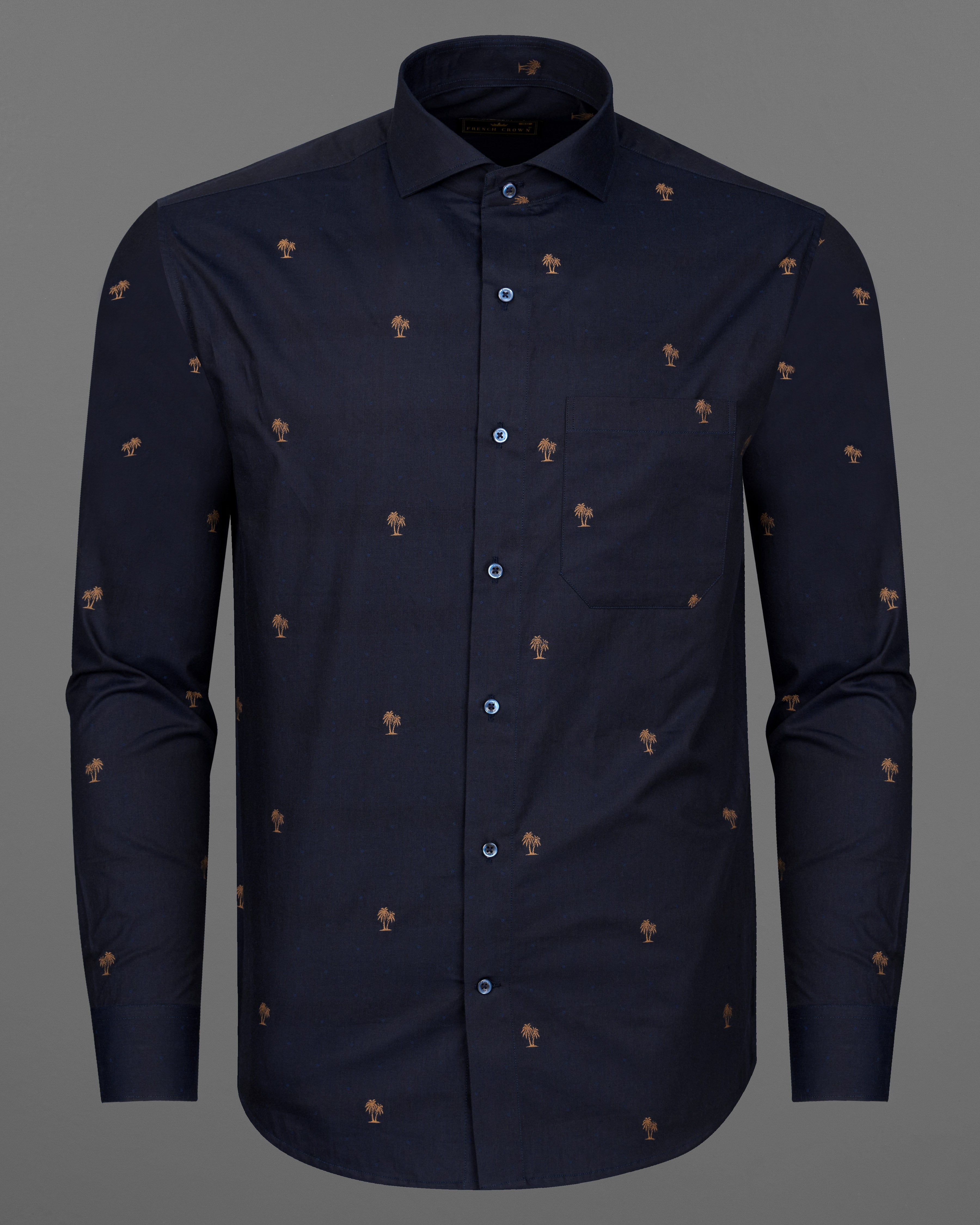 Cinder Navy Blue Trees Textured Jacquard Premium Giza Cotton Shirt 9213-CA-BLE-38,9213-CA-BLE-H-38,9213-CA-BLE-39,9213-CA-BLE-H-39,9213-CA-BLE-40,9213-CA-BLE-H-40,9213-CA-BLE-42,9213-CA-BLE-H-42,9213-CA-BLE-44,9213-CA-BLE-H-44,9213-CA-BLE-46,9213-CA-BLE-H-46,9213-CA-BLE-48,9213-CA-BLE-H-48,9213-CA-BLE-50,9213-CA-BLE-H-50,9213-CA-BLE-52,9213-CA-BLE-H-52