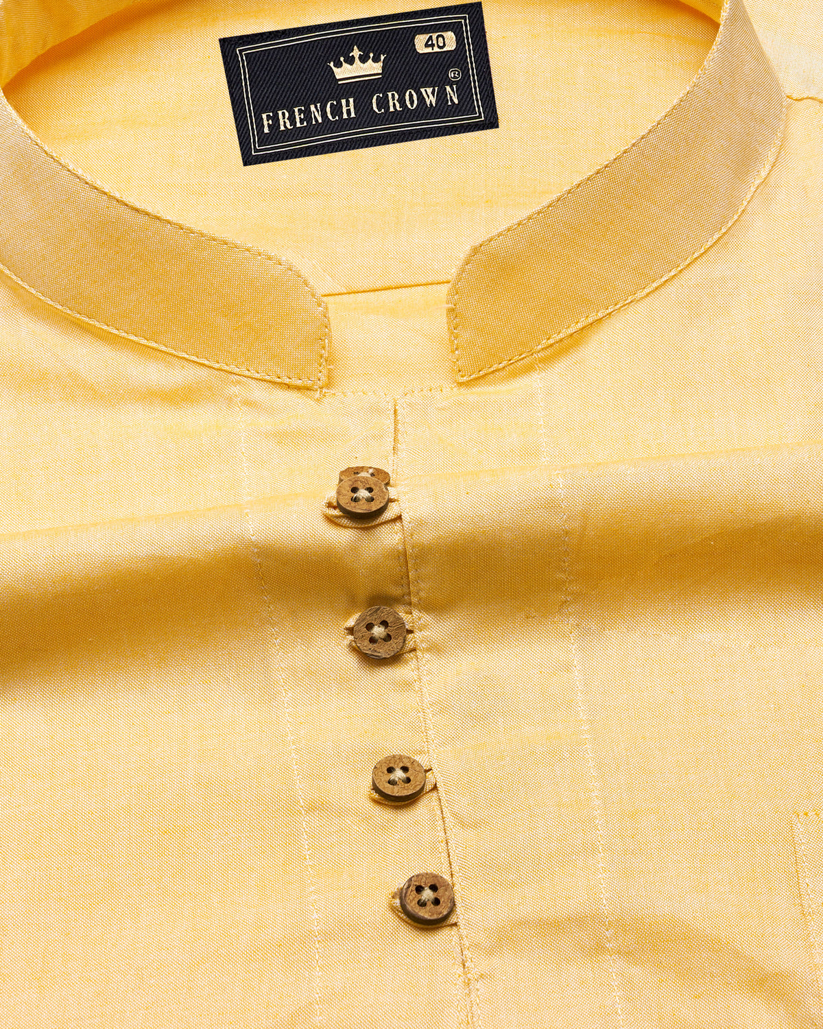 Walnut Yellow Royal Oxford Kurta Shirt 9222-KS-38,9222-KS-H-38,9222-KS-39,9222-KS-H-39,9222-KS-40,9222-KS-H-40,9222-KS-42,9222-KS-H-42,9222-KS-44,9222-KS-H-44,9222-KS-46,9222-KS-H-46,9222-KS-48,9222-KS-H-48,9222-KS-50,9222-KS-H-50,9222-KS-52,9222-KS-H-52