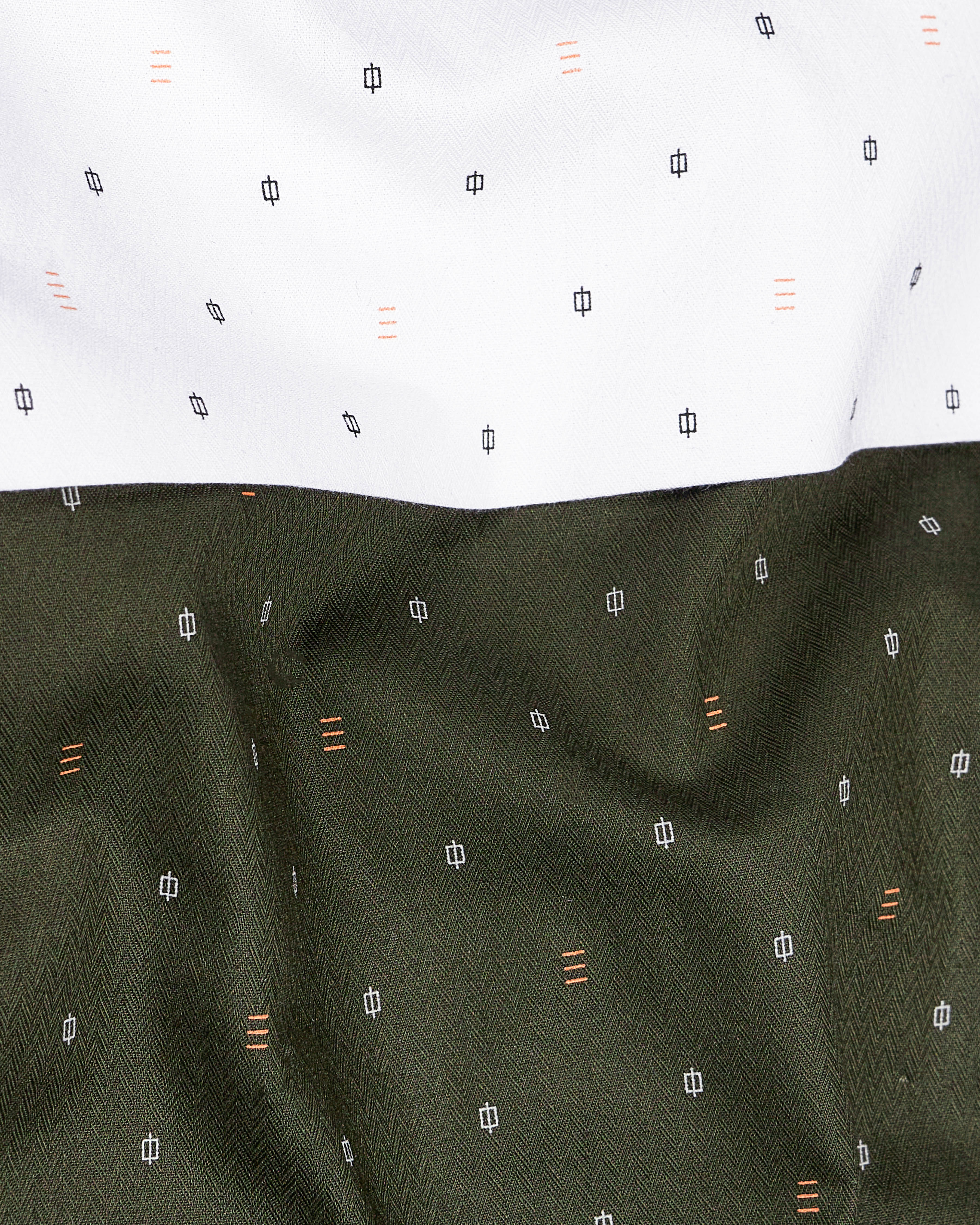 Taupe Green and White Dobby Textured Designer Shirt 9279-P414-38,9279-P414-H-38,9279-P414-39,9279-P414-H-39,9279-P414-40,9279-P414-H-40,9279-P414-42,9279-P414-H-42,9279-P414-44,9279-P414-H-44,9279-P414-46,9279-P414-H-46,9279-P414-48,9279-P414-H-48,9279-P414-50,9279-P414-H-50,9279-P414-52,9279-P414-H-52
