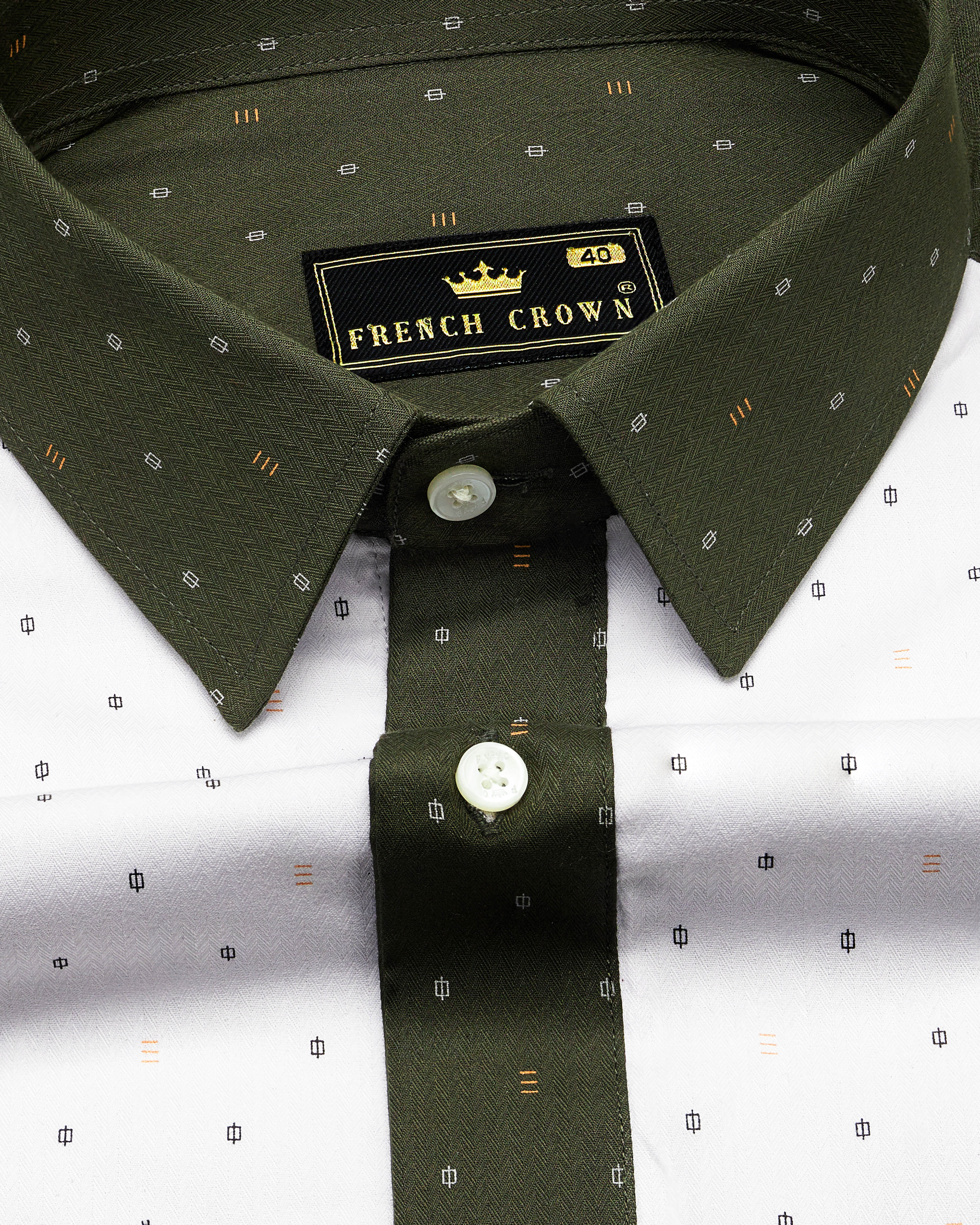 Taupe Green and White Dobby Textured Designer Shirt 9279-P414-38,9279-P414-H-38,9279-P414-39,9279-P414-H-39,9279-P414-40,9279-P414-H-40,9279-P414-42,9279-P414-H-42,9279-P414-44,9279-P414-H-44,9279-P414-46,9279-P414-H-46,9279-P414-48,9279-P414-H-48,9279-P414-50,9279-P414-H-50,9279-P414-52,9279-P414-H-52