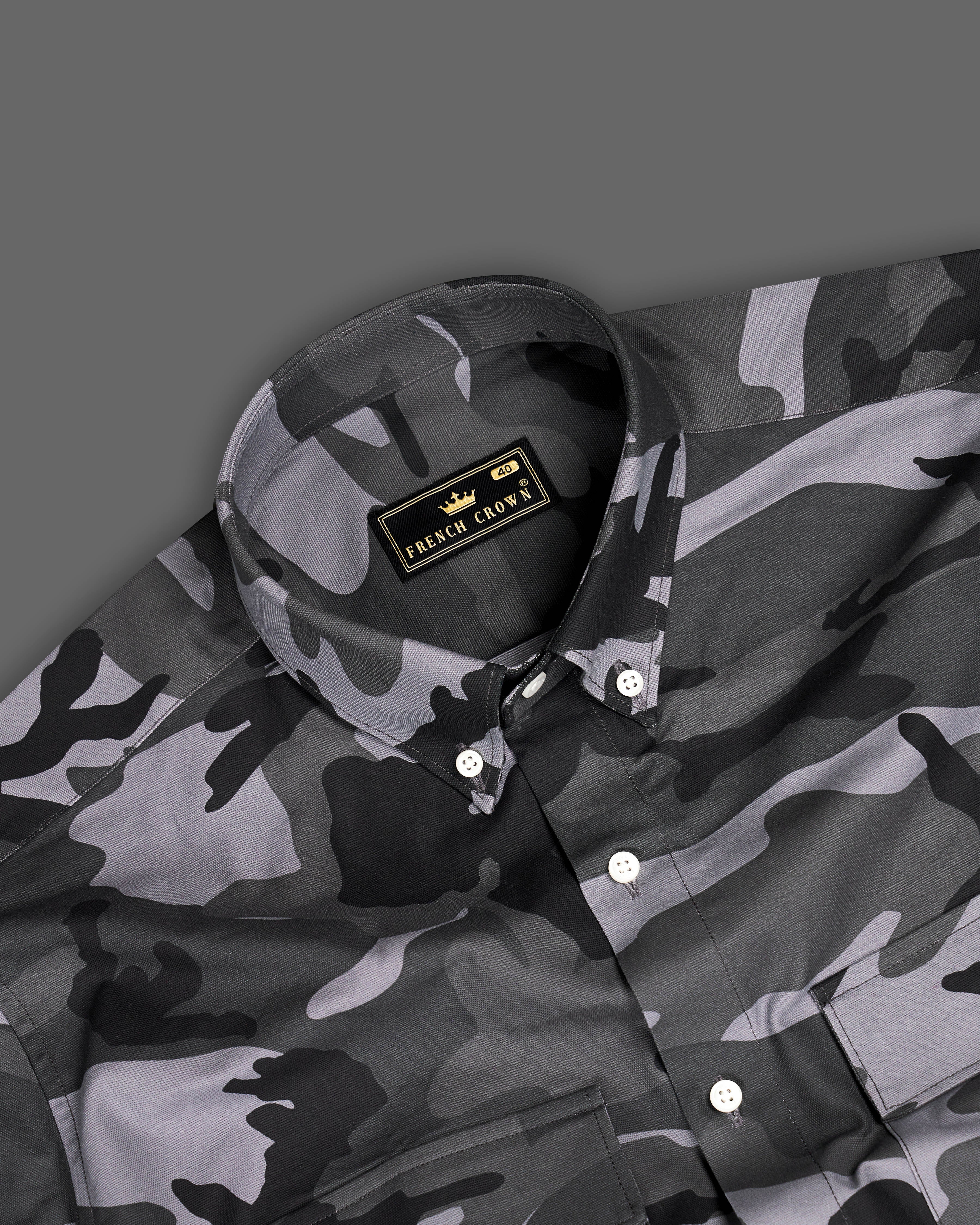 Iridium Gray with Jade Black Camouflage Royal Oxford Designer Shirt 9339-BD-OS-D123-38, 9339-BD-OS-D123-H-38, 9339-BD-OS-D123-39, 9339-BD-OS-D123-H-39, 9339-BD-OS-D123-40, 9339-BD-OS-D123-H-40, 9339-BD-OS-D123-42, 9339-BD-OS-D123-H-42, 9339-BD-OS-D123-44, 9339-BD-OS-D123-H-44, 9339-BD-OS-D123-46, 9339-BD-OS-D123-H-46, 9339-BD-OS-D123-48, 9339-BD-OS-D123-H-48, 9339-BD-OS-D123-50, 9339-BD-OS-D123-H-50, 9339-BD-OS-D123-52, 9339-BD-OS-D123-H-52