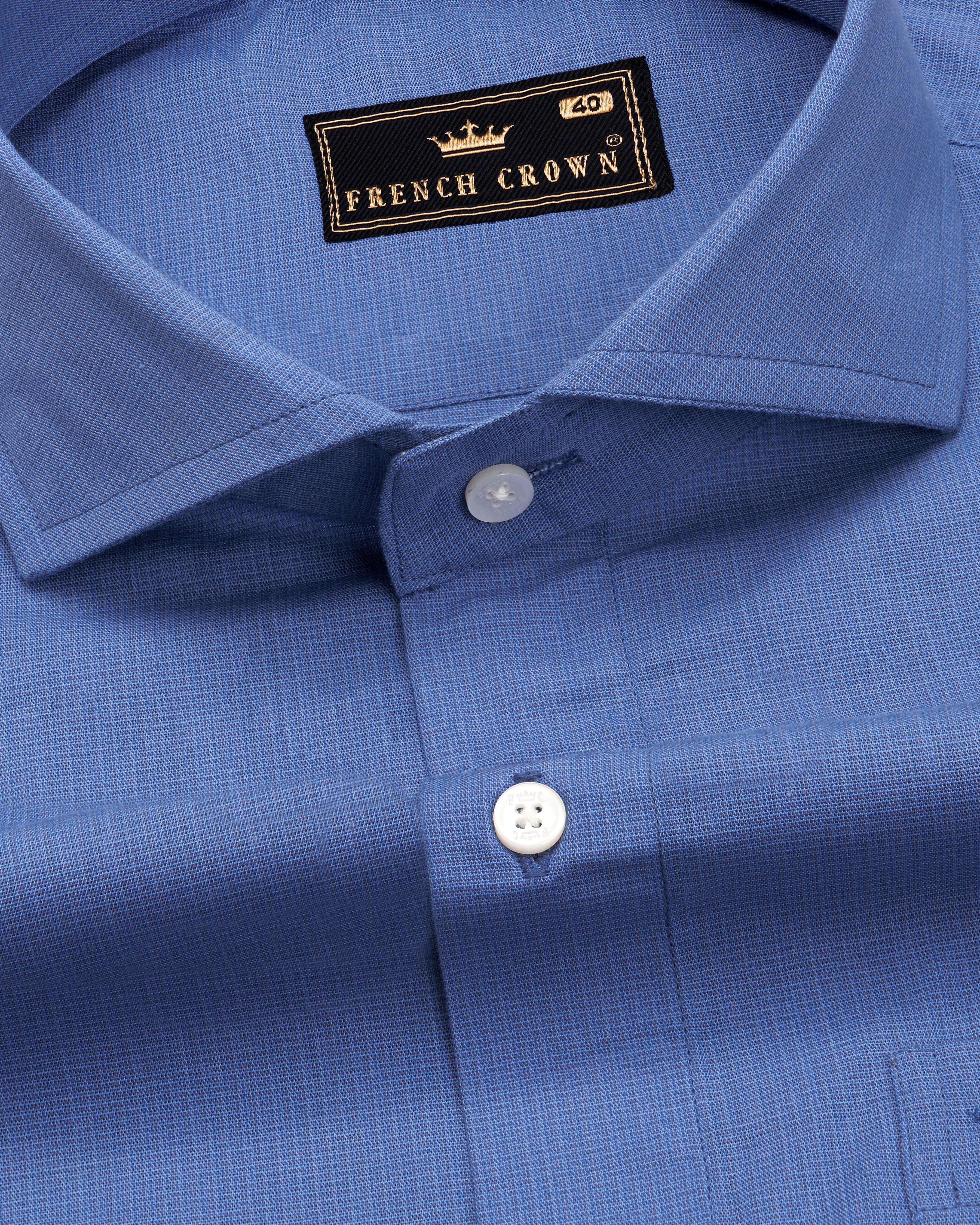 Scampi Blue Dobby Textured Premium Giza Cotton Shirt 9382-CA-38, 9382-CA-H-38, 9382-CA-39, 9382-CA-H-39, 9382-CA-40, 9382-CA-H-40, 9382-CA-42, 9382-CA-H-42, 9382-CA-44, 9382-CA-H-44, 9382-CA-46, 9382-CA-H-46, 9382-CA-48, 9382-CA-H-48, 9382-CA-50, 9382-CA-H-50, 9382-CA-52, 9382-CA-H-52