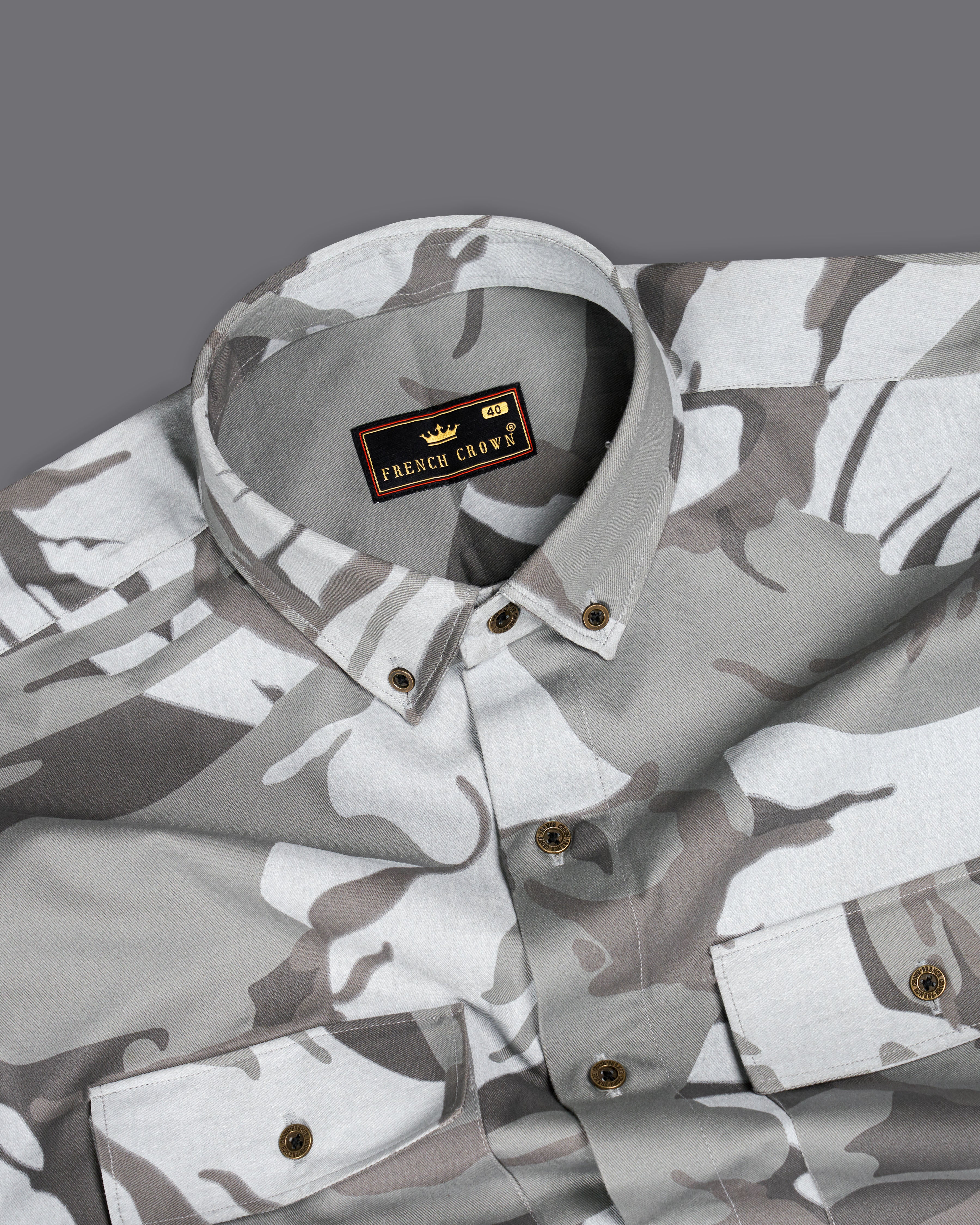 Nobel with Nebula Gray Camouflage Royal Oxford Designer Overshirt 9398-BD-MB-OS-D123-38, 9398-BD-MB-OS-D123-H-38, 9398-BD-MB-OS-D123-39, 9398-BD-MB-OS-D123-H-39, 9398-BD-MB-OS-D123-40, 9398-BD-MB-OS-D123-H-40, 9398-BD-MB-OS-D123-42, 9398-BD-MB-OS-D123-H-42, 9398-BD-MB-OS-D123-44, 9398-BD-MB-OS-D123-H-44, 9398-BD-MB-OS-D123-46, 9398-BD-MB-OS-D123-H-46, 9398-BD-MB-OS-D123-48, 9398-BD-MB-OS-D123-H-48, 9398-BD-MB-OS-D123-50, 9398-BD-MB-OS-D123-H-50, 9398-BD-MB-OS-D123-52, 9398-BD-MB-OS-D123-H-52