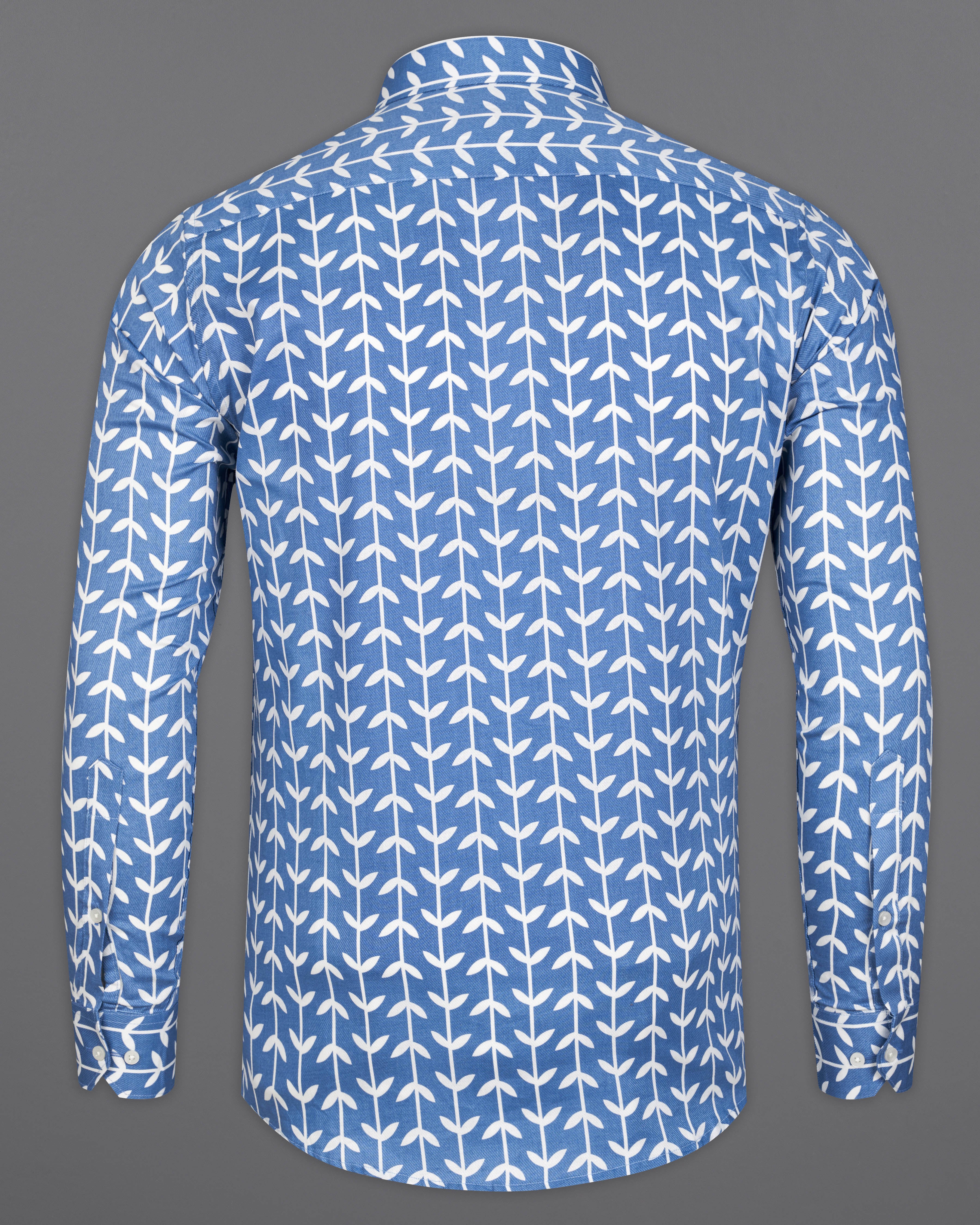 Glaucous Blue with Bright White Twill Printed Premium Cotton Shirt 9426-BD-38, 9426-BD-H-38, 9426-BD-39, 9426-BD-H-39, 9426-BD-40, 9426-BD-H-40, 9426-BD-42, 9426-BD-H-42, 9426-BD-44, 9426-BD-H-44, 9426-BD-46, 9426-BD-H-46, 9426-BD-48, 9426-BD-H-48, 9426-BD-50, 9426-BD-H-50, 9426-BD-52, 9426-BD-H-52