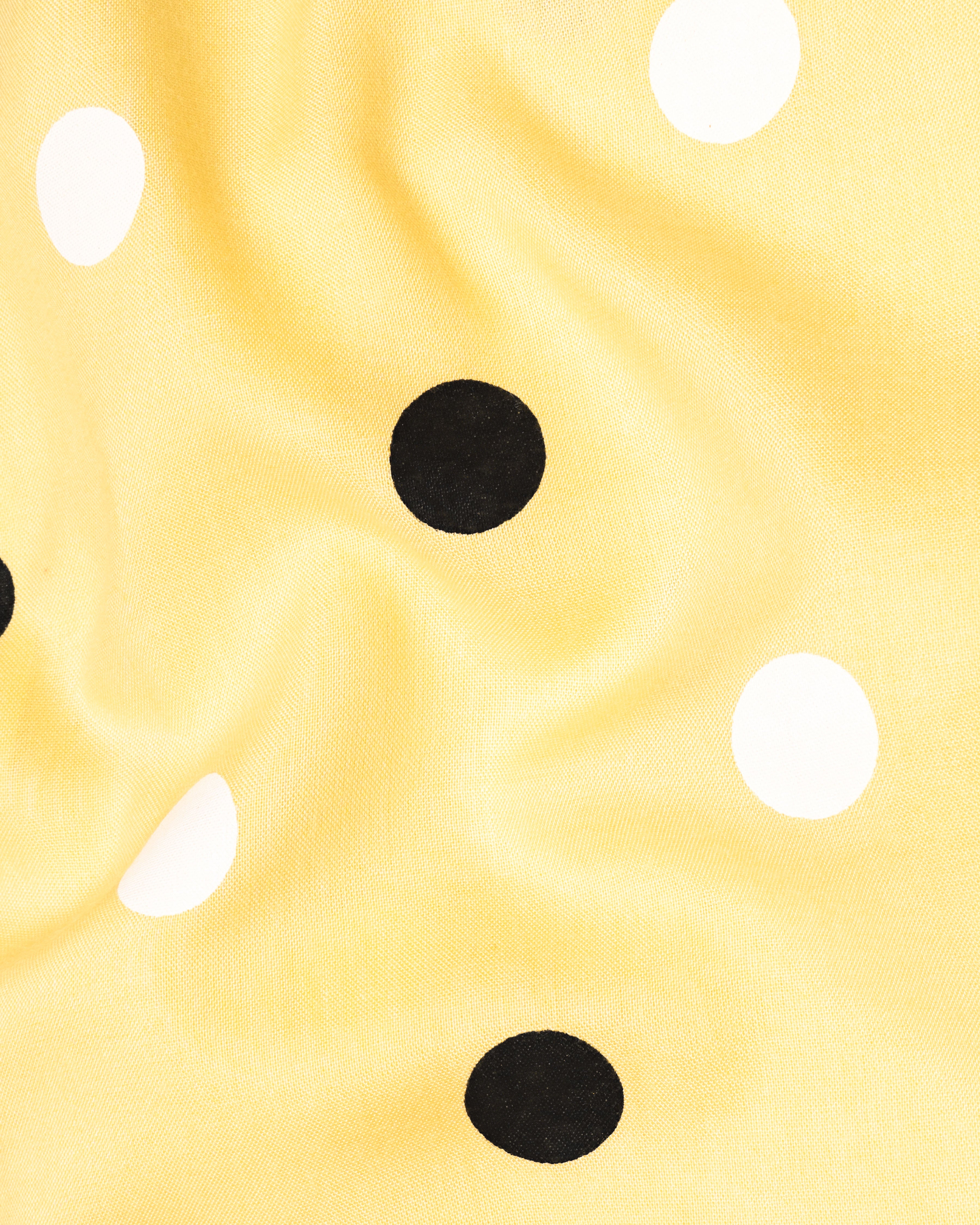 Colonial Yellow with Polka Dotted Half Sleeved Premium Tencel Shirt 9512-CC-BLK-SS-38, 9512-CC-BLK-SS-H-38, 9512-CC-BLK-SS-39, 9512-CC-BLK-SS-H-39, 9512-CC-BLK-SS-40, 9512-CC-BLK-SS-H-40, 9512-CC-BLK-SS-42, 9512-CC-BLK-SS-H-42, 9512-CC-BLK-SS-44, 9512-CC-BLK-SS-H-44, 9512-CC-BLK-SS-46, 9512-CC-BLK-SS-H-46, 9512-CC-BLK-SS-48, 9512-CC-BLK-SS-H-48, 9512-CC-BLK-SS-50, 9512-CC-BLK-SS-H-50, 9512-CC-BLK-SS-52, 9512-CC-BLK-SS-H-52