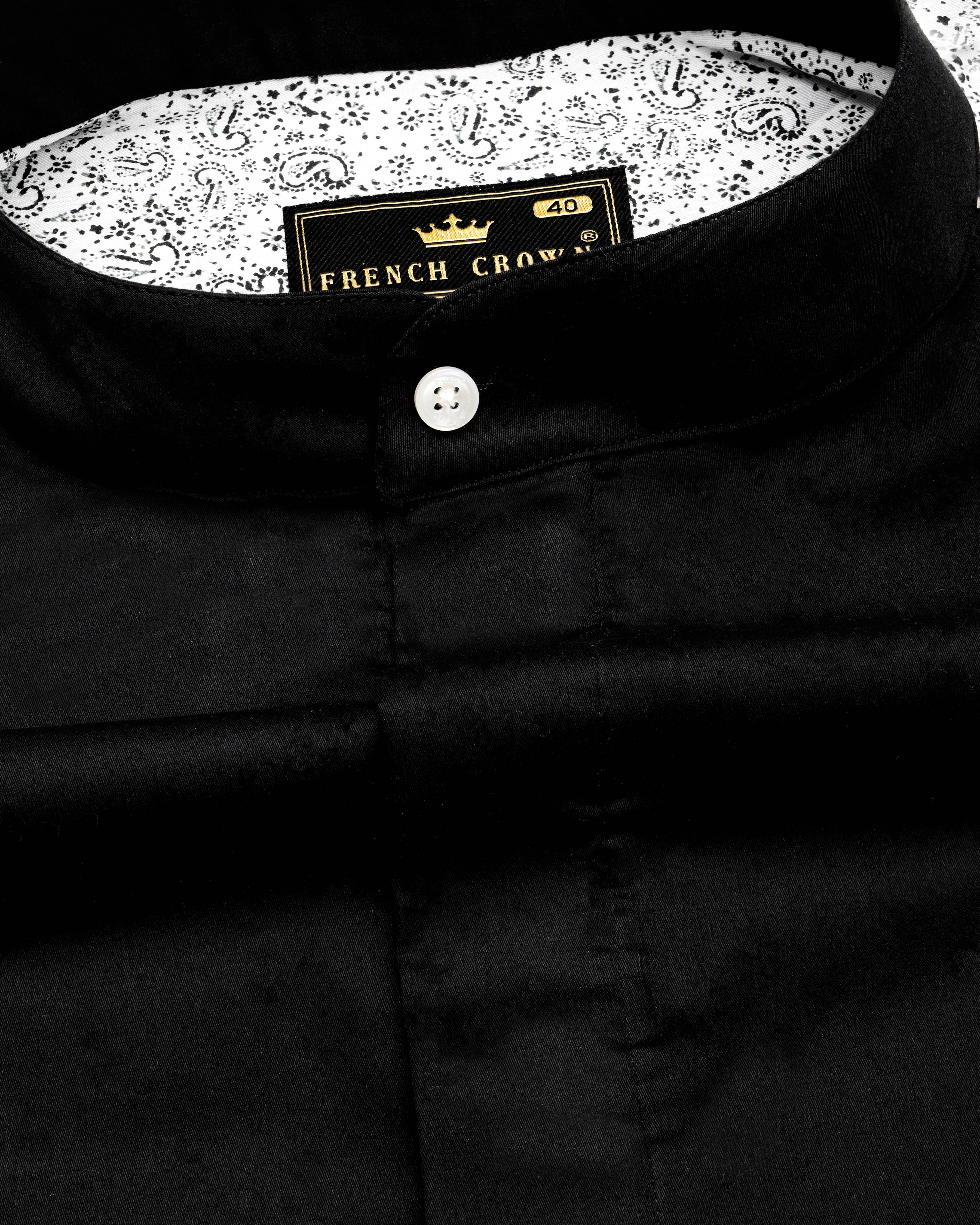 Jade Black and White with Paisley Printed Super Soft Premium Cotton Designer Shirt 9523-M-P221-38, 9523-M-P221-H-38, 9523-M-P221-39, 9523-M-P221-H-39, 9523-M-P221-40, 9523-M-P221-H-40, 9523-M-P221-42, 9523-M-P221-H-42, 9523-M-P221-44, 9523-M-P221-H-44, 9523-M-P221-46, 9523-M-P221-H-46, 9523-M-P221-48, 9523-M-P221-H-48, 9523-M-P221-50, 9523-M-P221-H-50, 9523-M-P221-52, 9523-M-P221-H-52