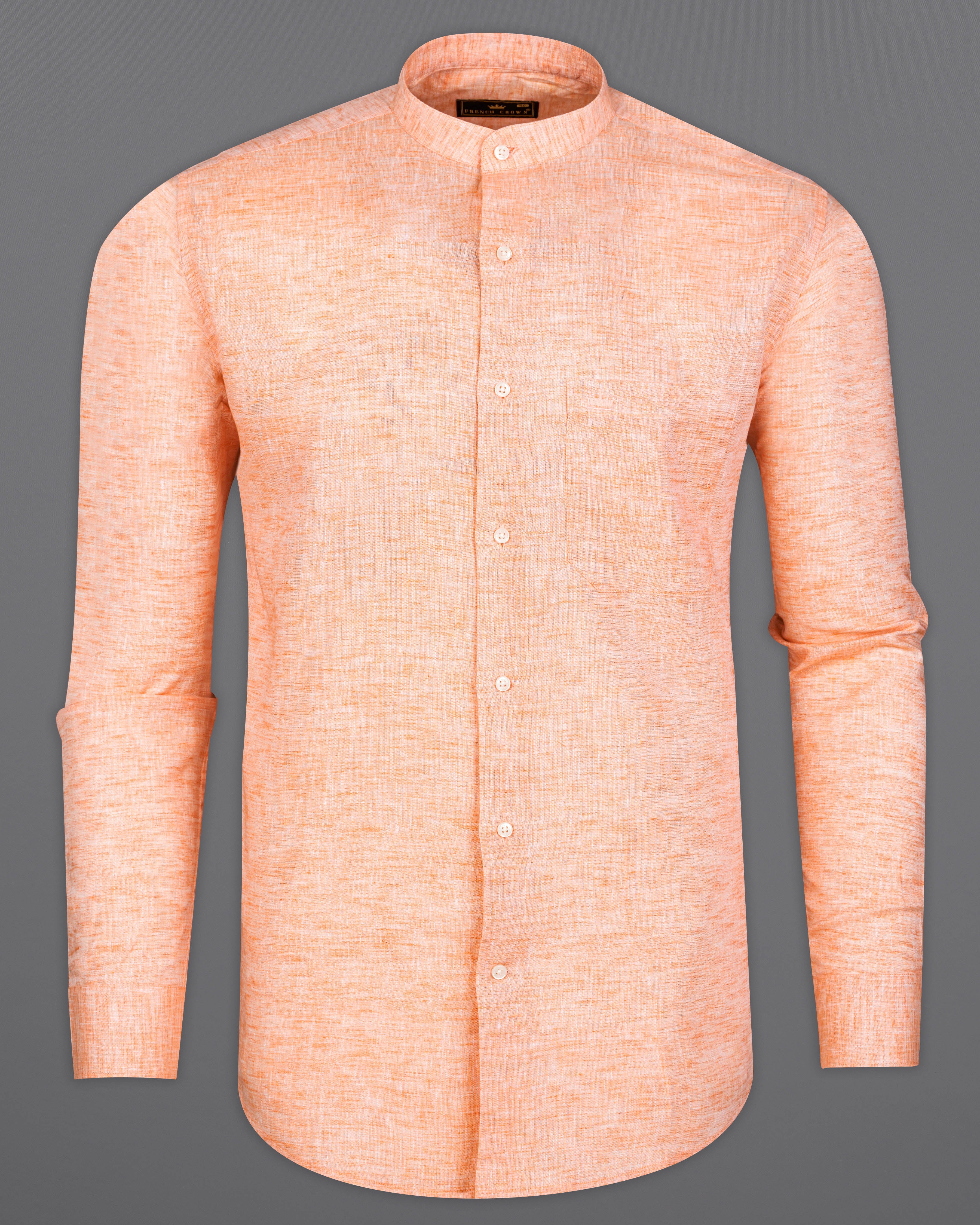 Mandys Peach Luxurious Linen Shirt 9634-M-38,9634-M-H-38,9634-M-39,9634-M-H-39,9634-M-40,9634-M-H-40,9634-M-42,9634-M-H-42,9634-M-44,9634-M-H-44,9634-M-46,9634-M-H-46,9634-M-48,9634-M-H-48,9634-M-50,9634-M-H-50,9634-M-52,9634-M-H-52