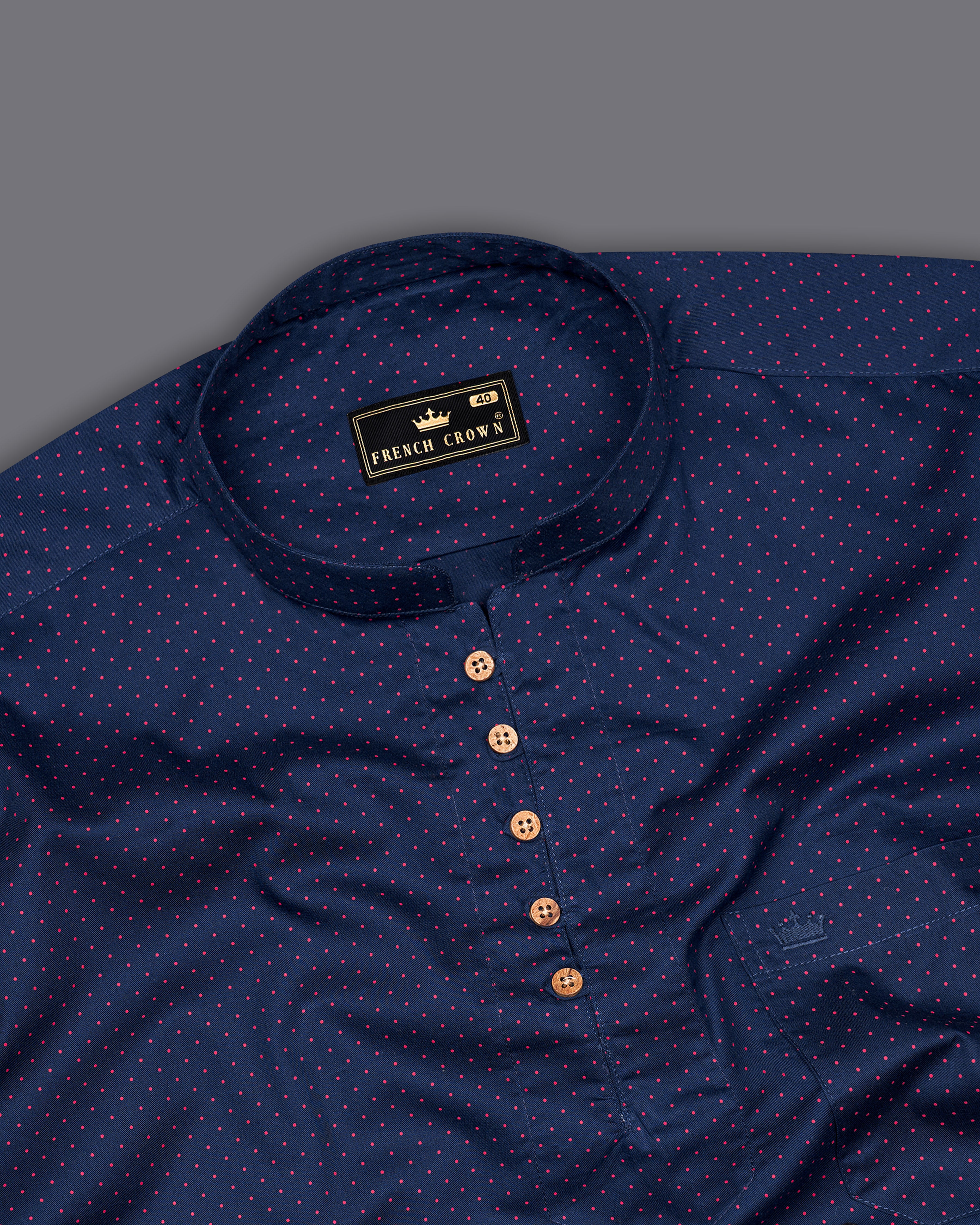 Zodiac Navy Blue with Jasper Red Printed Super Soft Premium Cotton Kurta Shirt 9636-KS-38,9636-KS-H-38,9636-KS-39,9636-KS-H-39,9636-KS-40,9636-KS-H-40,9636-KS-42,9636-KS-H-42,9636-KS-44,9636-KS-H-44,9636-KS-46,9636-KS-H-46,9636-KS-48,9636-KS-H-48,9636-KS-50,9636-KS-H-50,9636-KS-52,9636-KS-H-52