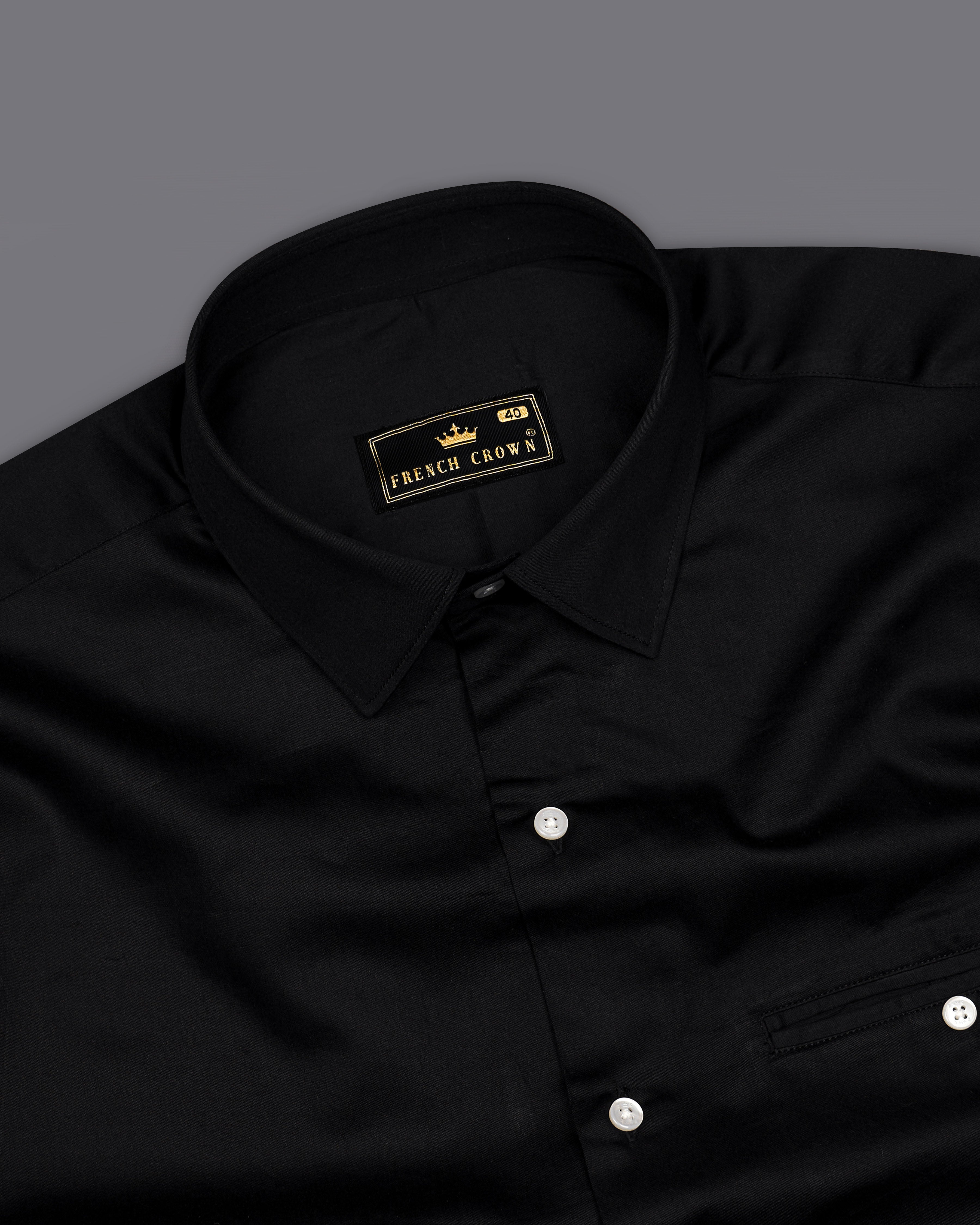 Jade Black Super Soft Premium Cotton Shirt 9656-P597-38, 9656-P597-H-38, 9656-P597-39, 9656-P597-H-39, 9656-P597-40, 9656-P597-H-40, 9656-P597-42, 9656-P597-H-42, 9656-P597-44, 9656-P597-H-44, 9656-P597-46, 9656-P597-H-46, 9656-P597-48, 9656-P597-H-48, 9656-P597-50, 9656-P597-H-50, 9656-P597-52, 9656-P597-H-52