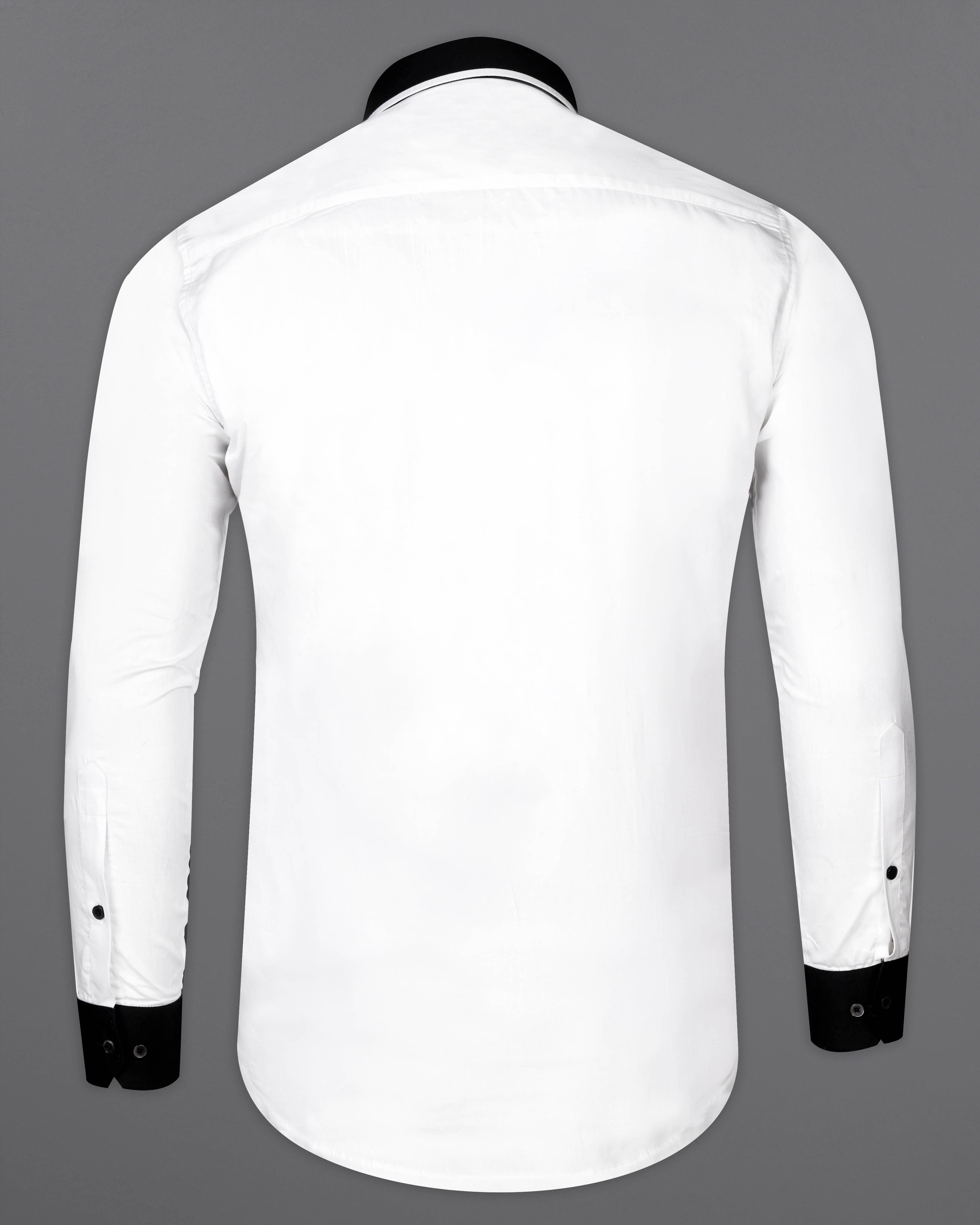 Bright White Super Soft Premium Cotton Designer Shirt with Black Collar and Cuffs 9730-BCC-ZP-P76-38,9730-BCC-ZP-P76-H-38,9730-BCC-ZP-P76-39,9730-BCC-ZP-P76-H-39,9730-BCC-ZP-P76-40,9730-BCC-ZP-P76-H-40,9730-BCC-ZP-P76-42,9730-BCC-ZP-P76-H-42,9730-BCC-ZP-P76-44,9730-BCC-ZP-P76-H-44,9730-BCC-ZP-P76-46,9730-BCC-ZP-P76-H-46,9730-BCC-ZP-P76-48,9730-BCC-ZP-P76-H-48,9730-BCC-ZP-P76-50,9730-BCC-ZP-P76-H-50,9730-BCC-ZP-P76-52,9730-BCC-ZP-P76-H-52