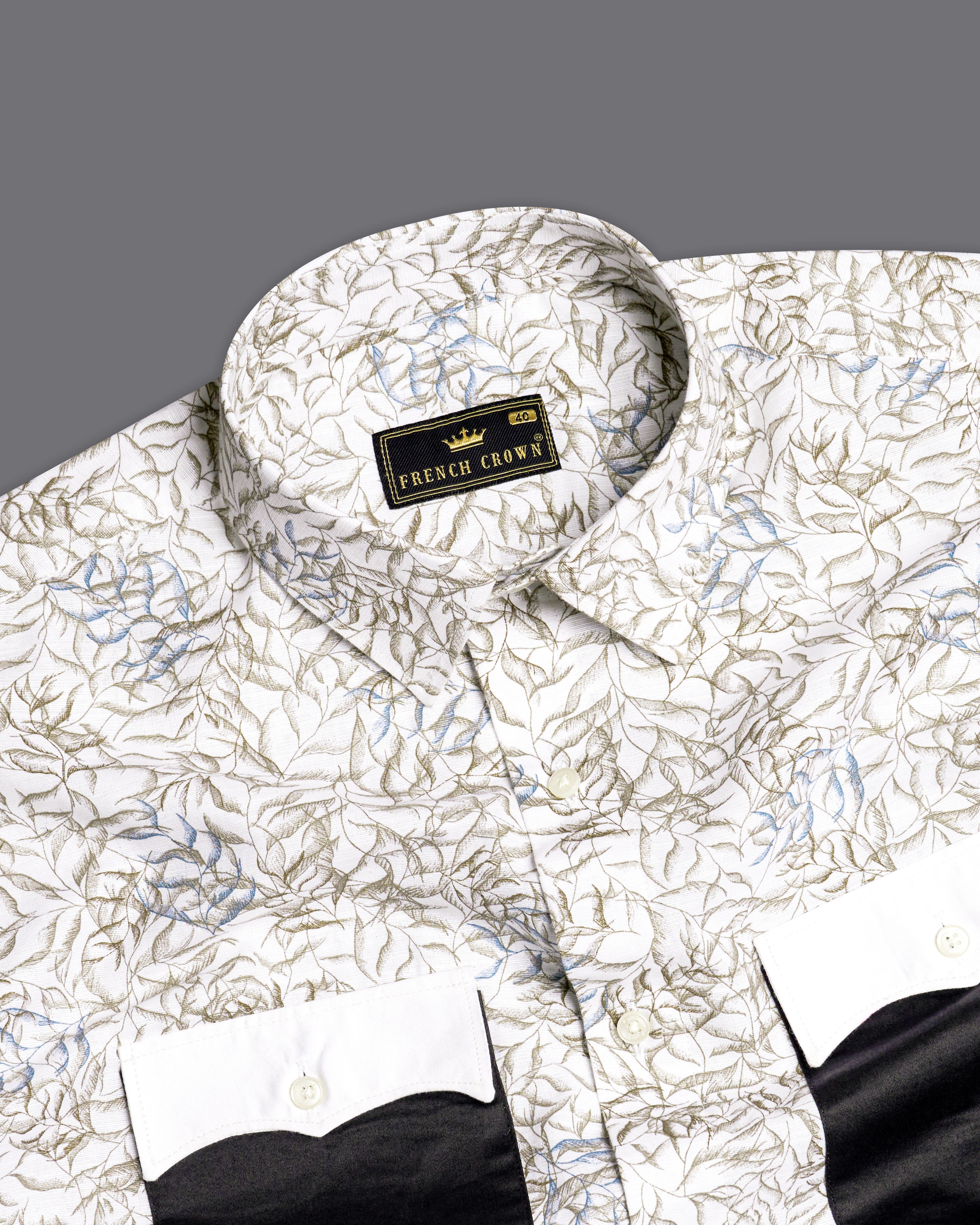 Pearl Cream with Finch Brown Textured Luxurious Linen Designer Shirt 9752-P402-38, 9752-P402-H-38, 9752-P402-39, 9752-P402-H-39, 9752-P402-40, 9752-P402-H-40, 9752-P402-42, 9752-P402-H-42, 9752-P402-44, 9752-P402-H-44, 9752-P402-46, 9752-P402-H-46, 9752-P402-48, 9752-P402-H-48, 9752-P402-50, 9752-P402-H-50, 9752-P402-52, 9752-P402-H-52