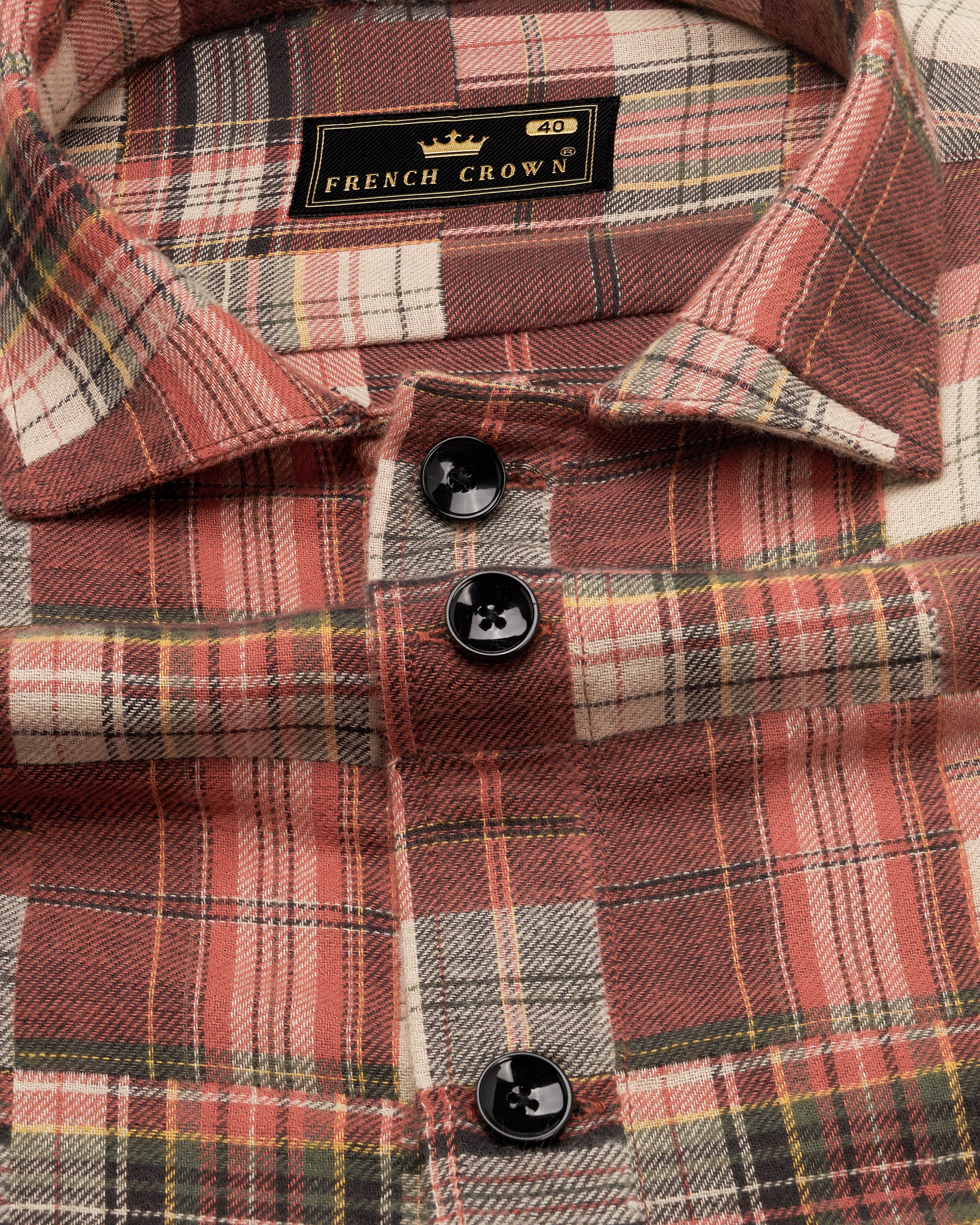 Ironstone with Hampton Brown Multicolour Flannel Designer Overshirt 9754-OS-BLK-P444-38, 9754-OS-BLK-P444-H-38, 9754-OS-BLK-P444-39, 9754-OS-BLK-P444-H-39, 9754-OS-BLK-P444-40, 9754-OS-BLK-P444-H-40, 9754-OS-BLK-P444-42, 9754-OS-BLK-P444-H-42, 9754-OS-BLK-P444-44, 9754-OS-BLK-P444-H-44, 9754-OS-BLK-P444-46, 9754-OS-BLK-P444-H-46, 9754-OS-BLK-P444-48, 9754-OS-BLK-P444-H-48, 9754-OS-BLK-P444-50, 9754-OS-BLK-P444-H-50, 9754-OS-BLK-P444-52, 9754-OS-BLK-P444-H-52