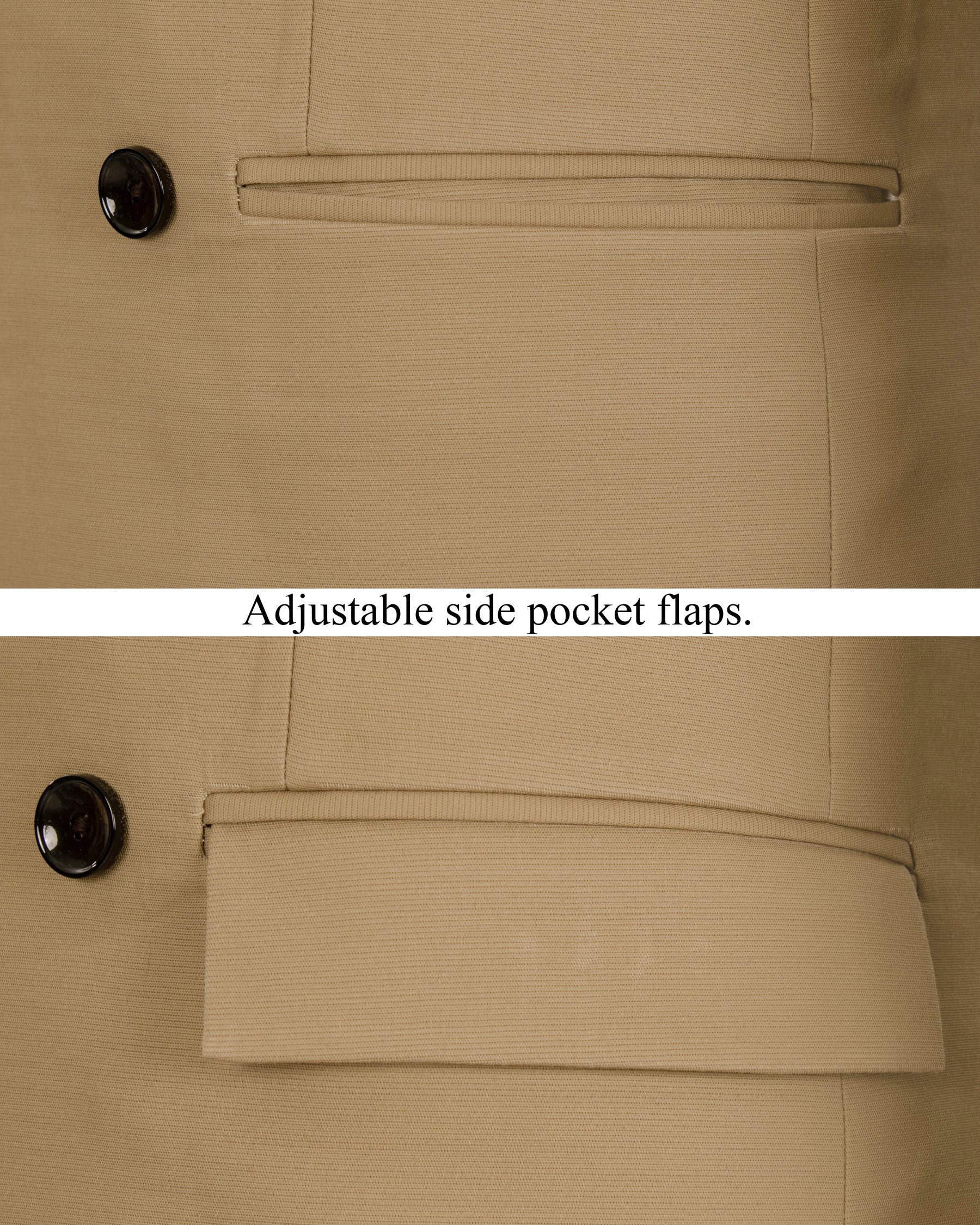 Mongoose Cream Stretchable Double Breasted Premium Cotton Blazer BL1266-DB-44, BL1266-DB-48, BL1266-DB-52, BL1266-DB-54, BL1266-DB-56, BL1266-DB-58, BL1266-DB-60, BL1266-DB-36, BL1266-DB-38, BL1266-DB-40, BL1266-DB-42, BL1266-DB-46, BL1266-DB-50