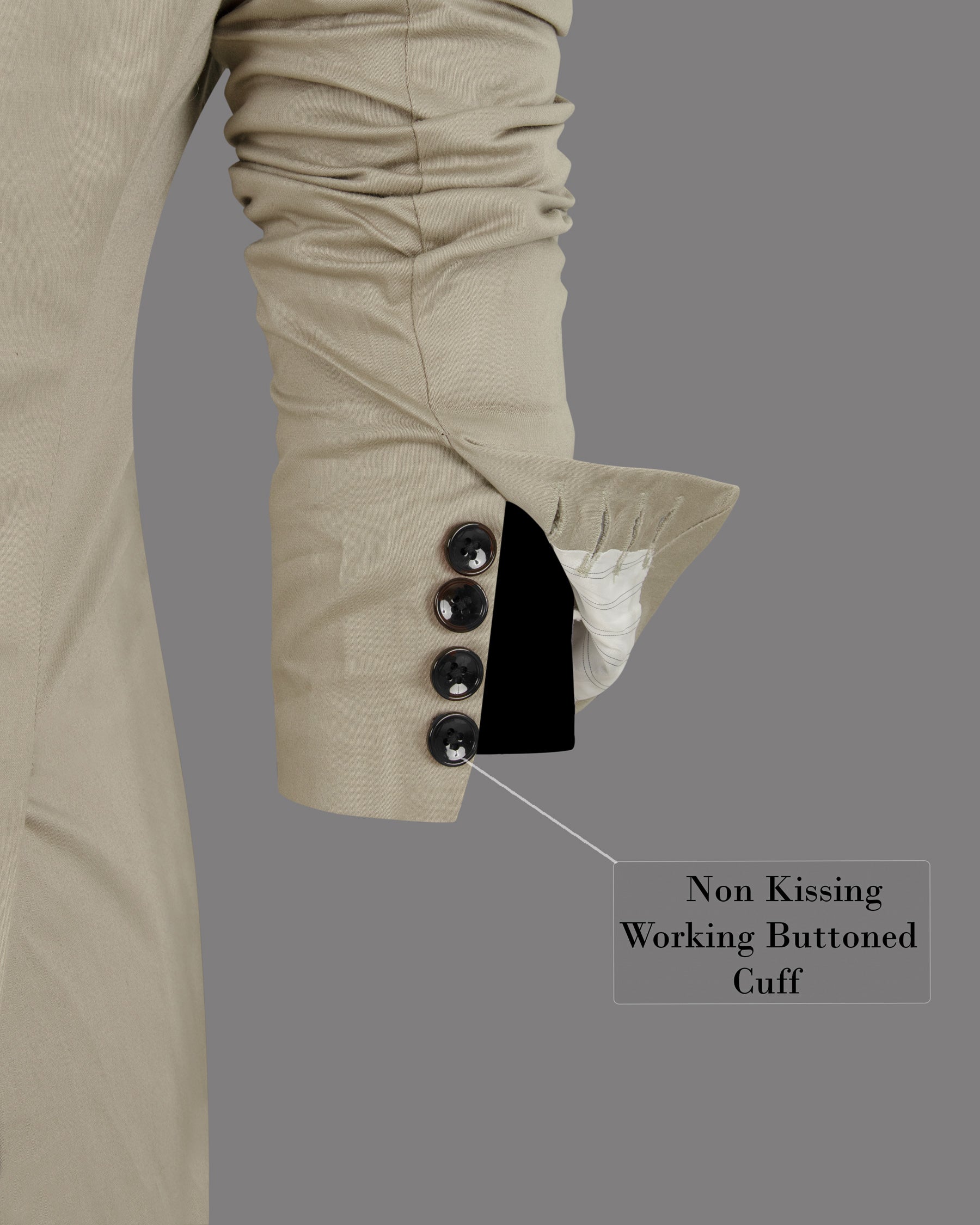 Eagle Grey Double Breasted Premium Cotton Blazer BL1267-DB-42, BL1267-DB-44, BL1267-DB-46, BL1267-DB-48, BL1267-DB-50, BL1267-DB-52, BL1267-DB-54, BL1267-DB-36, BL1267-DB-38, BL1267-DB-56, BL1267-DB-58, BL1267-DB-40, BL1267-DB-60