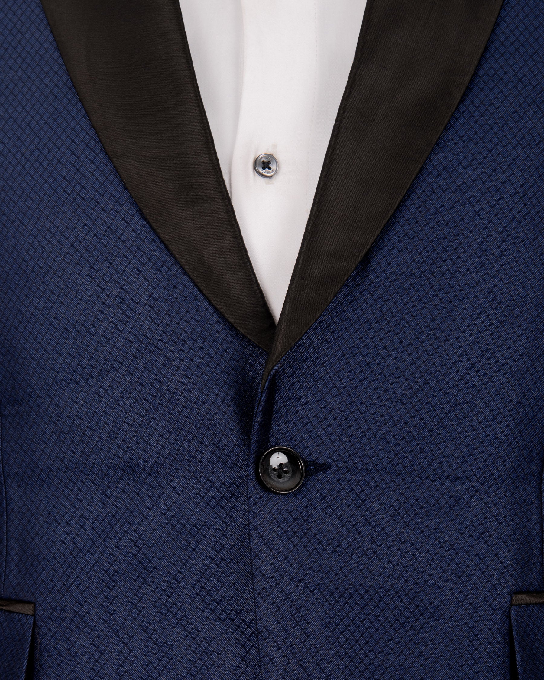 Port Gore Blue Subtle Textured Woolrich Tuxedo Blazer BL1273-BKL-48, BL1273-BKL-56, BL1273-BKL-36, BL1273-BKL-38, BL1273-BKL-40, BL1273-BKL-42, BL1273-BKL-44, BL1273-BKL-46, BL1273-BKL-50, BL1273-BKL-52, BL1273-BKL-54, BL1273-BKL-58, BL1273-BKL-60