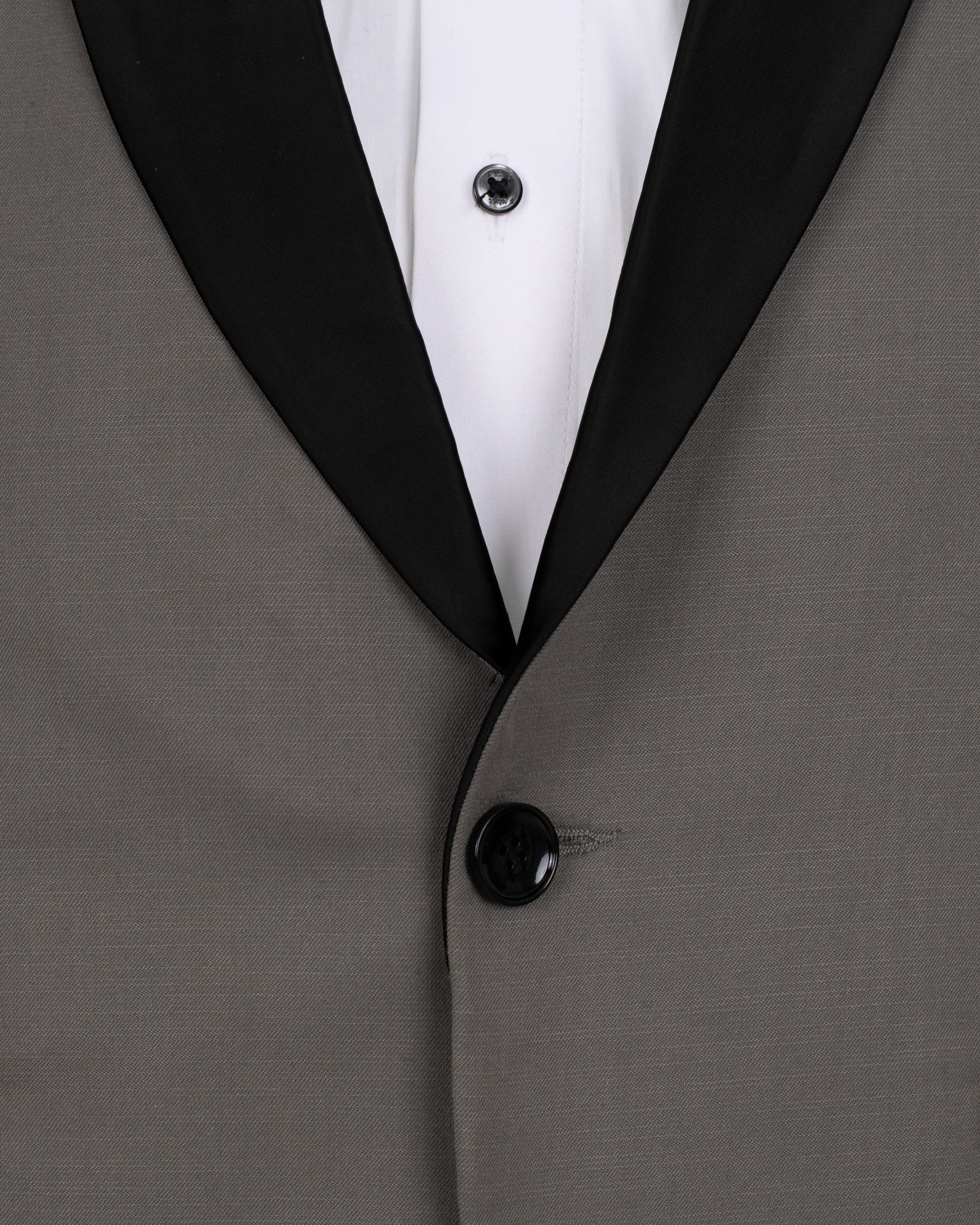 Flint Gray Wool Rich Tuxedo Blazer BL1344-BKL-36, BL1344-BKL-38, BL1344-BKL-40, BL1344-BKL-42, BL1344-BKL-44, BL1344-BKL-46, BL1344-BKL-48, BL1344-BKL-50, BL1344-BKL-52, BL1344-BKL-54, BL1344-BKL-56, BL1344-BKL-58, BL1344-BKL-60