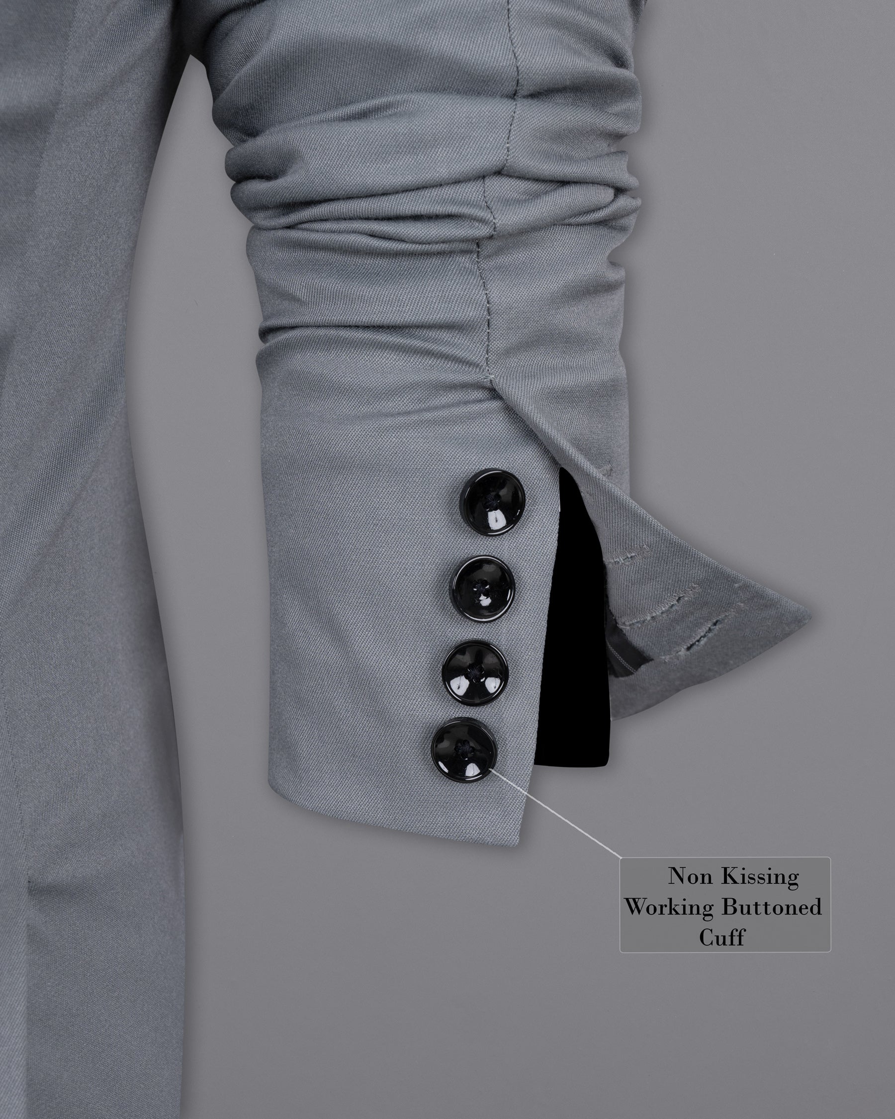 Rolling Stone Grey Wool Rich Blazer BL1402-SB-36, BL1402-SB-38, BL1402-SB-40, BL1402-SB-42, BL1402-SB-44, BL1402-SB-46, BL1402-SB-48, BL1402-SB-50, BL1402-SB-52, BL1402-SB-54, BL1402-SB-56, BL1402-SB-58, BL1402-SB-60.