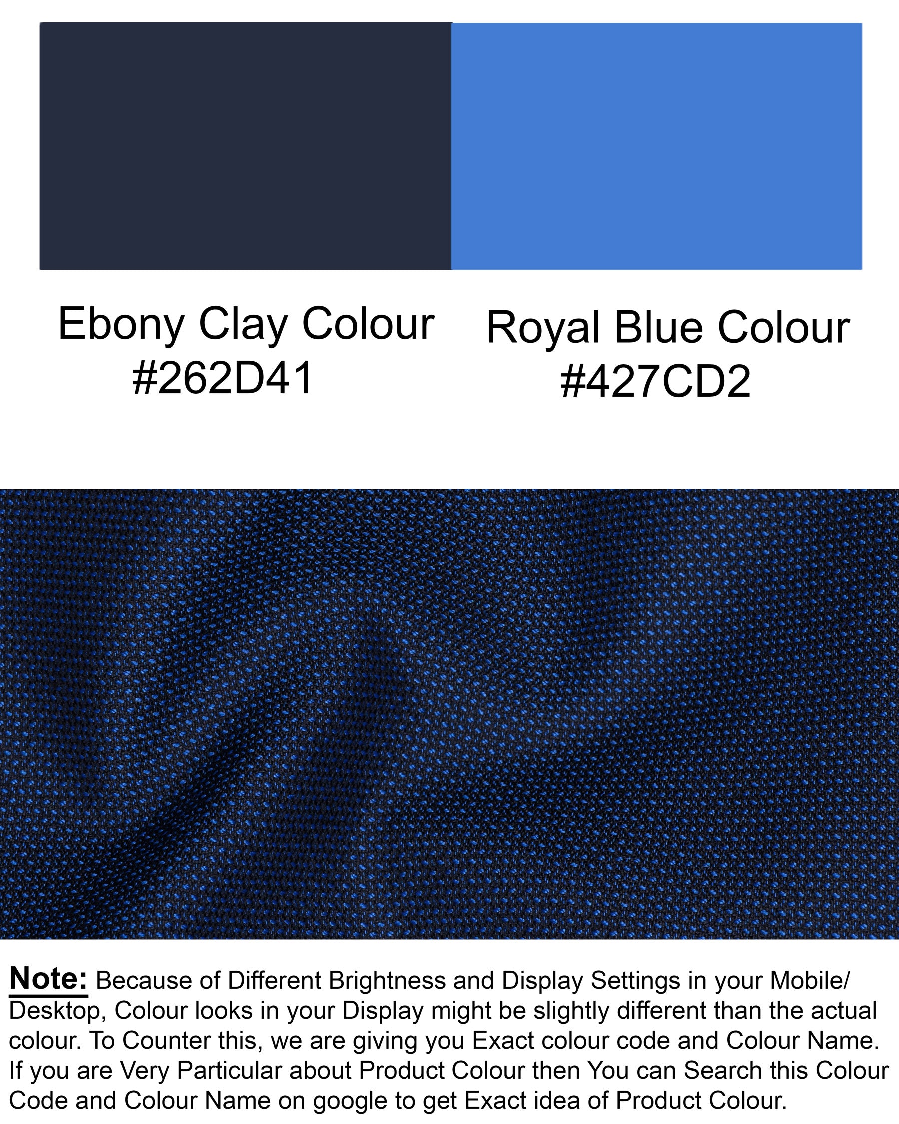 Royal Blue Cross Button Bandhgala Wool rich Blazer BL1406-CBG-36, BL1406-CBG-38, BL1406-CBG-40, BL1406-CBG-42, BL1406-CBG-44, BL1406-CBG-46, BL1406-CBG-48, BL1406-CBG-50, BL1406-CBG-52, BL1406-CBG-54, BL1406-CBG-56, BL1406-CBG-58, BL1406-CBG-60