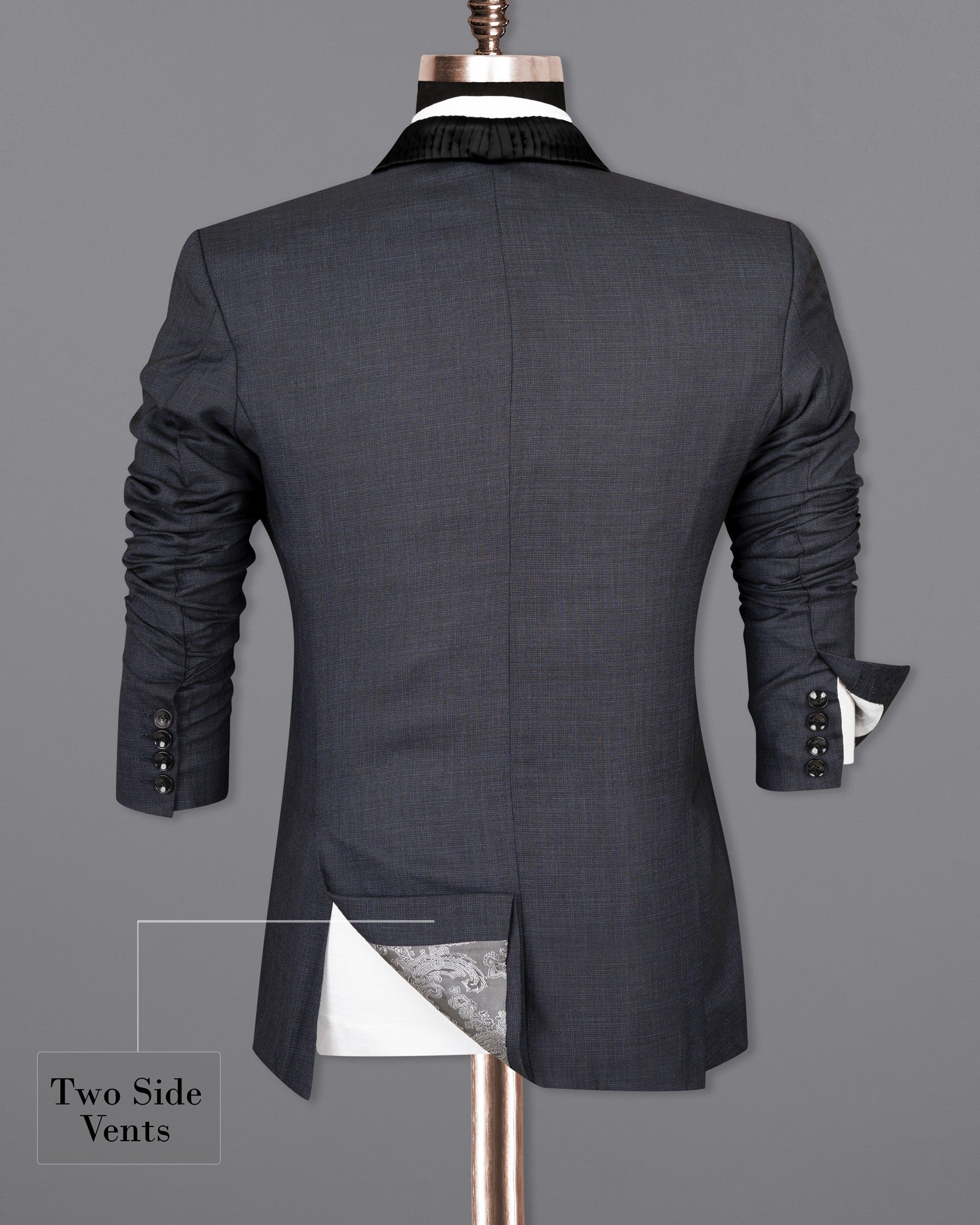 Midnight Express Plaid Woolrich Tuxedo Blazer BL1476-BKL-D4-36,BL1476-BKL-D4-38,BL1476-BKL-D4-40,BL1476-BKL-D4-42,BL1476-BKL-D4-44,BL1476-BKL-D4-46,BL1476-BKL-D4-48,BL1476-BKL-D4-50,BL1476-BKL-D4-52,BL1476-BKL-D4-54,BL1476-BKL-D4-56,BL1476-BKL-D4-58,BL1476-BKL-D4-60