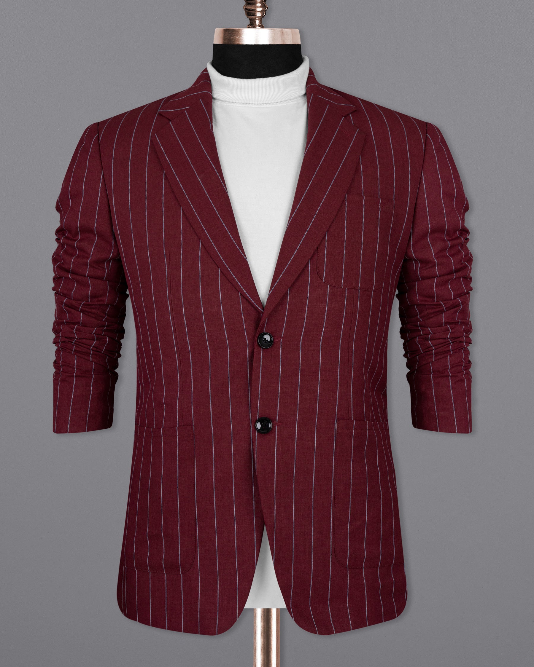 Buccaneer Striped Wool Rich Sports Blazerb BL1510-SB-PP-36, BL1510-SB-PP-38, BL1510-SB-PP-40, BL1510-SB-PP-42, BL1510-SB-PP-44, BL1510-SB-PP-46, BL1510-SB-PP-48, BL1510-SB-PP-50, BL1510-SB-PP-52, BL1510-SB-PP-54, BL1510-SB-PP-56, BL1510-SB-PP-58, BL1510-SB-PP-60