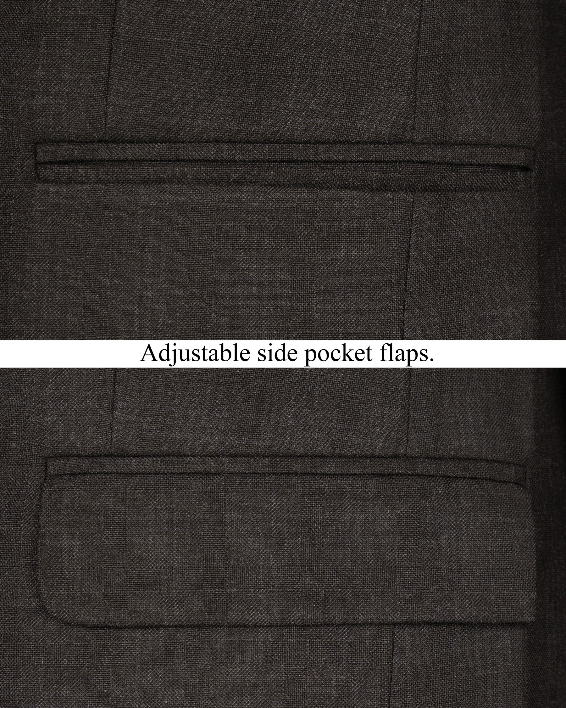 Maine Grey Woolrich Subtle Plaid Blazer BL1557-SB-36, BL1557-SB-38, BL1557-SB-40, BL1557-SB-42, BL1557-SB-44, BL1557-SB-46, BL1557-SB-48, BL1557-SB-50, BL1557-SB-52, BL1557-SB-54, BL1557-SB-56, BL1557-SB-58, BL1557-SB-60