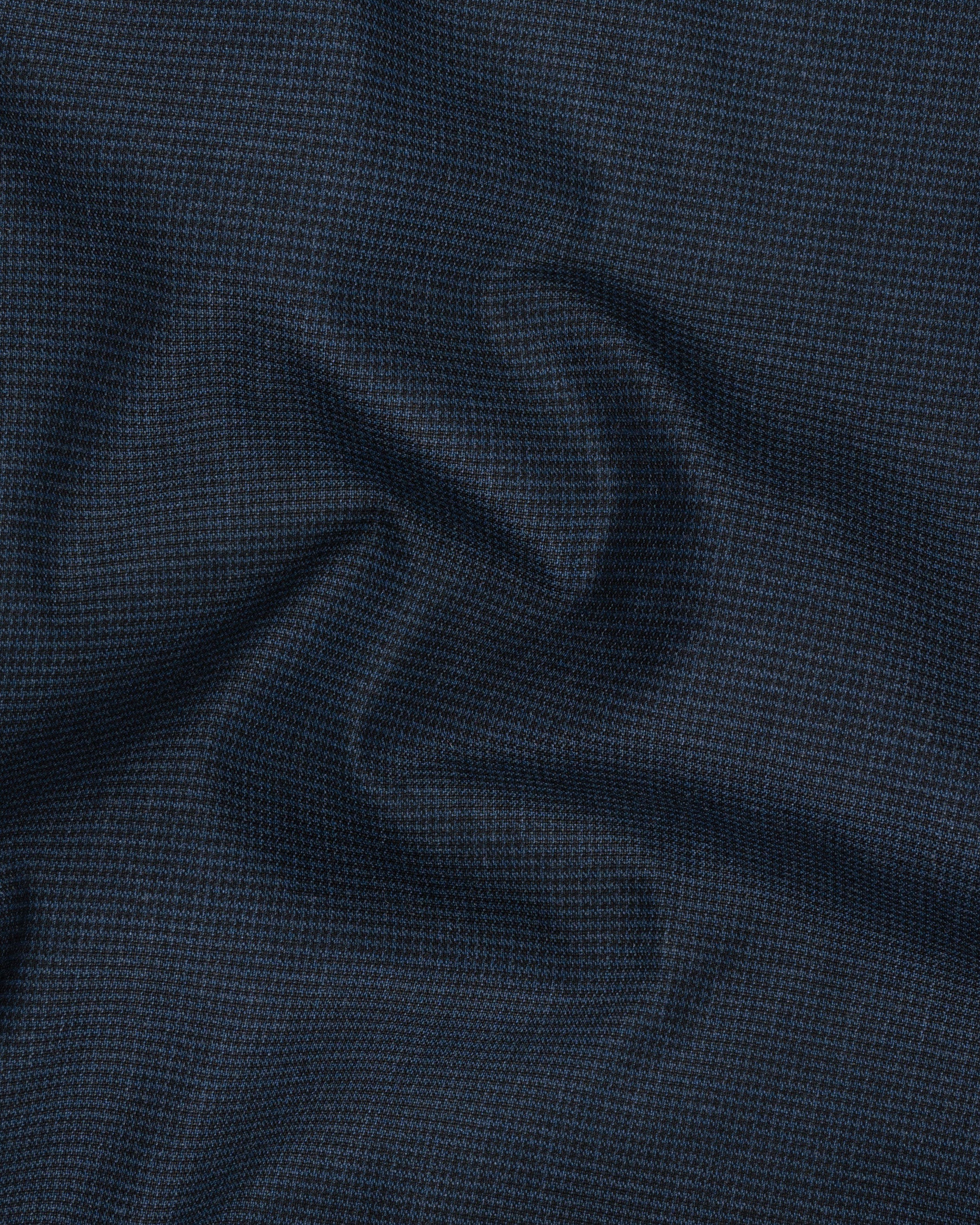 Ebony Clay Blue houndstooth Wool Rich Double Breasted BlazerBL1593-DB-36, BL1593-DB-38, BL1593-DB-40, BL1593-DB-42, BL1593-DB-44, BL1593-DB-46, BL1593-DB-48, BL1593-DB-50, BL1593-DB-52, BL1593-DB-54, BL1593-DB-56, BL1593-DB-58, BL1593-DB-60