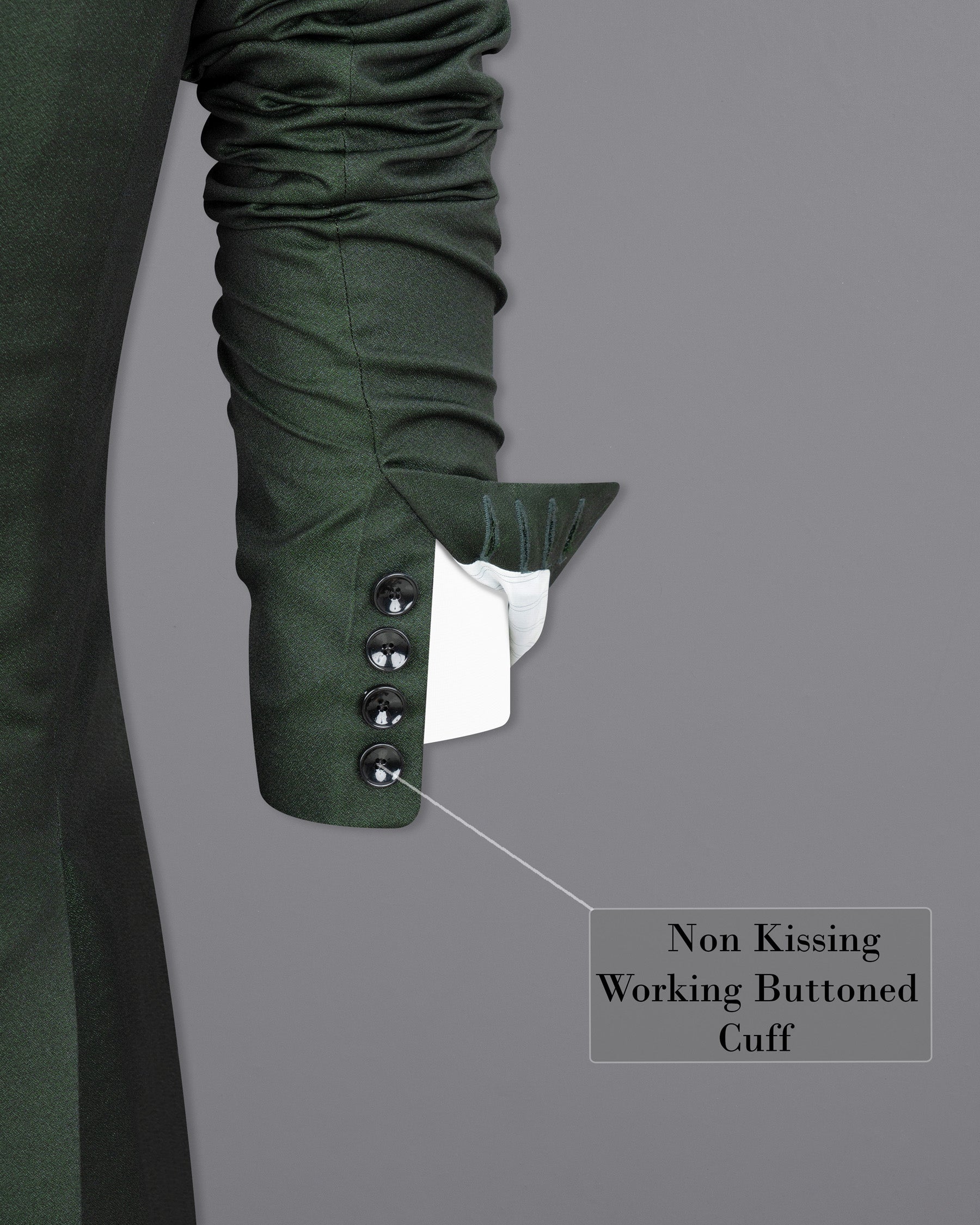 Timber Green Designer Tuxedo Blazer BL1657-BKL-36, BL1657-BKL-38, BL1657-BKL-40, BL1657-BKL-42, BL1657-BKL-44, BL1657-BKL-46, BL1657-BKL-48, BL1657-BKL-50, BL1657-BKL-52, BL1657-BKL-54, BL1657-BKL-56, BL1657-BKL-58, BL1657-BKL-60