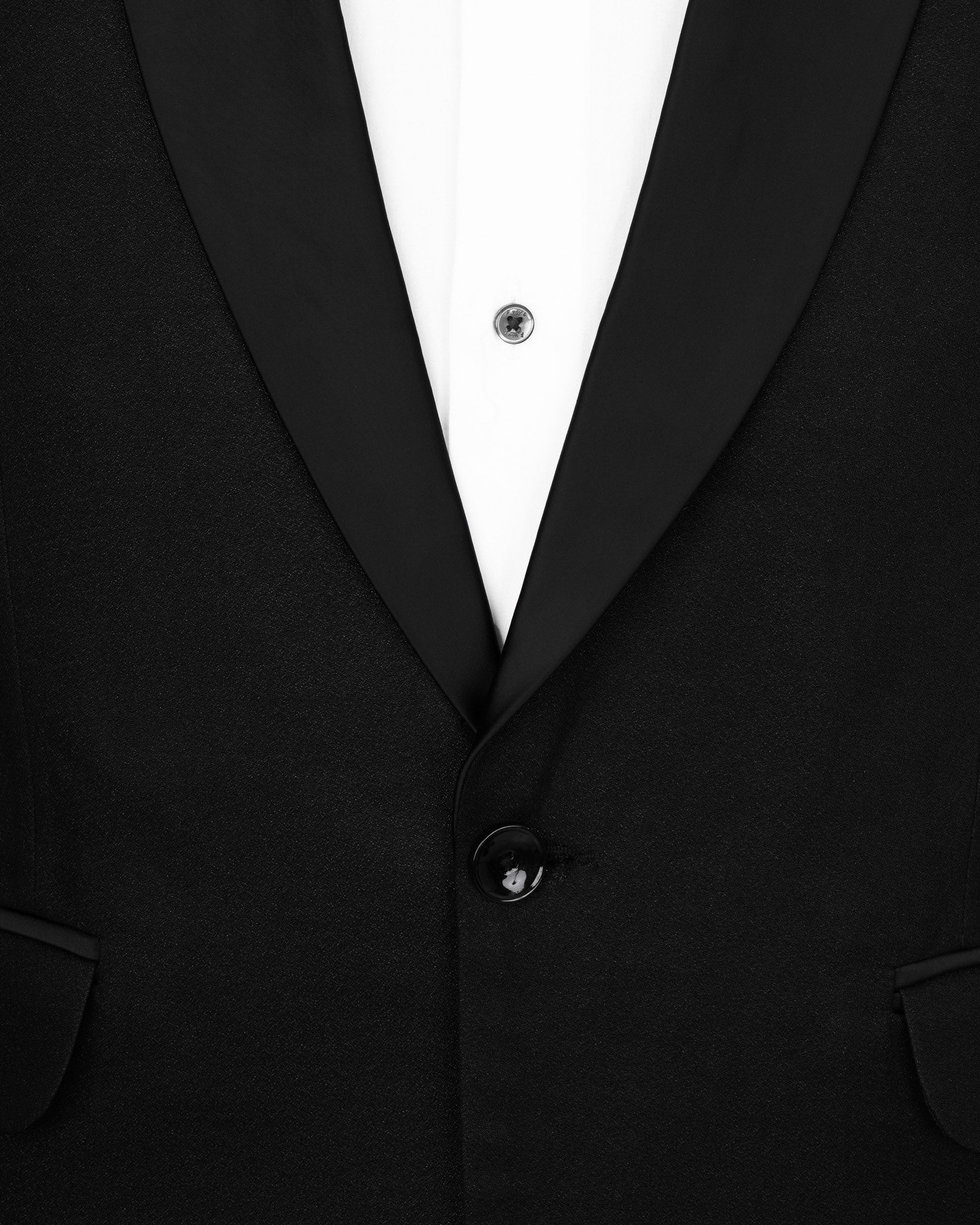 Jade Black Designer Tuxedo Blazer BL1683-BKL-36, BL1683-BKL-38, BL1683-BKL-40, BL1683-BKL-42, BL1683-BKL-44, BL1683-BKL-46, BL1683-BKL-48, BL1683-BKL-50, BL1683-BKL-52, BL1683-BKL-54, BL1683-BKL-56, BL1683-BKL-58, BL1683-BKL-60