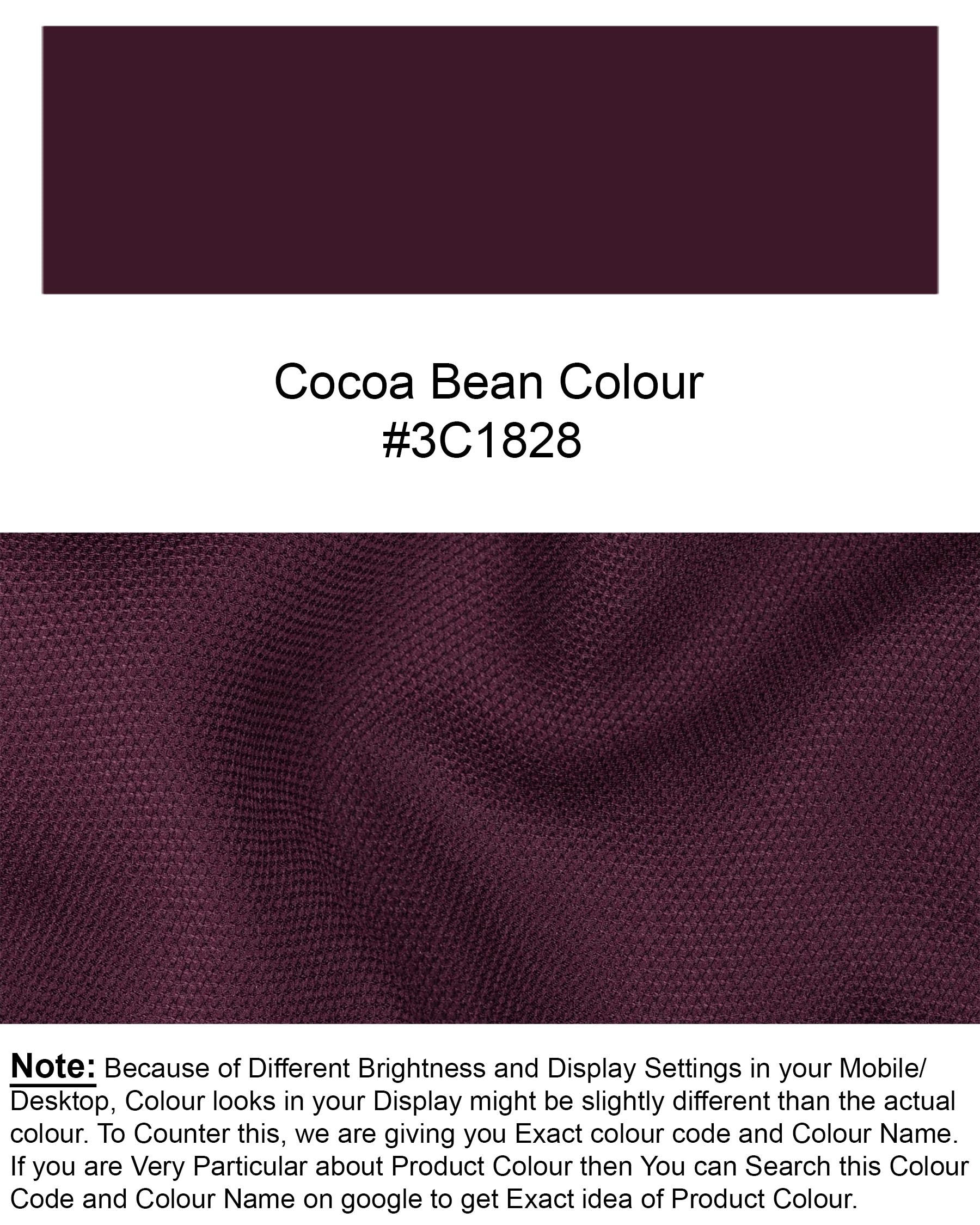 Cocoa Bean Designer Blazer BL1783-SB-36,BL1783-SB-38,BL1783-SB-40,BL1783-SB-42,BL1783-SB-44,BL1783-SB-46,BL1783-SB-48,BL1783-SB-50,BL1783-SB-52,BL1783-SB-54,BL1783-SB-56,BL1783-SB-58,BL1783-SB-60