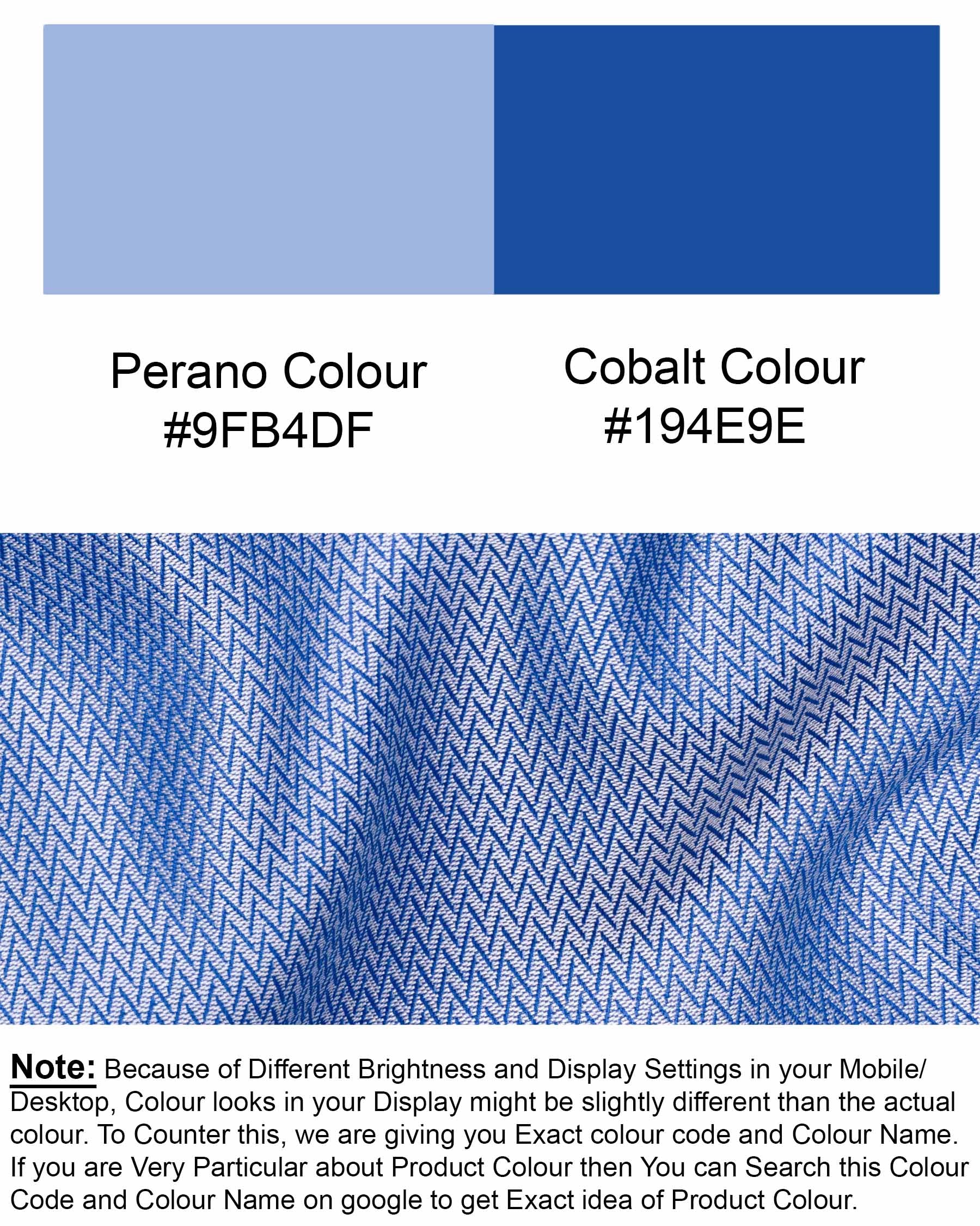 Perano Blue Chevron Textured Cross Buttoned Bandhgala Designer Blazer BL1797-CBG2-36,BL1797-CBG2-38,BL1797-CBG2-40,BL1797-CBG2-42,BL1797-CBG2-44,BL1797-CBG2-46,BL1797-CBG2-48,BL1797-CBG2-50,BL1797-CBG2-52,BL1797-CBG2-54,BL1797-CBG2-56,BL1797-CBG2-58,BL1797-CBG2-60