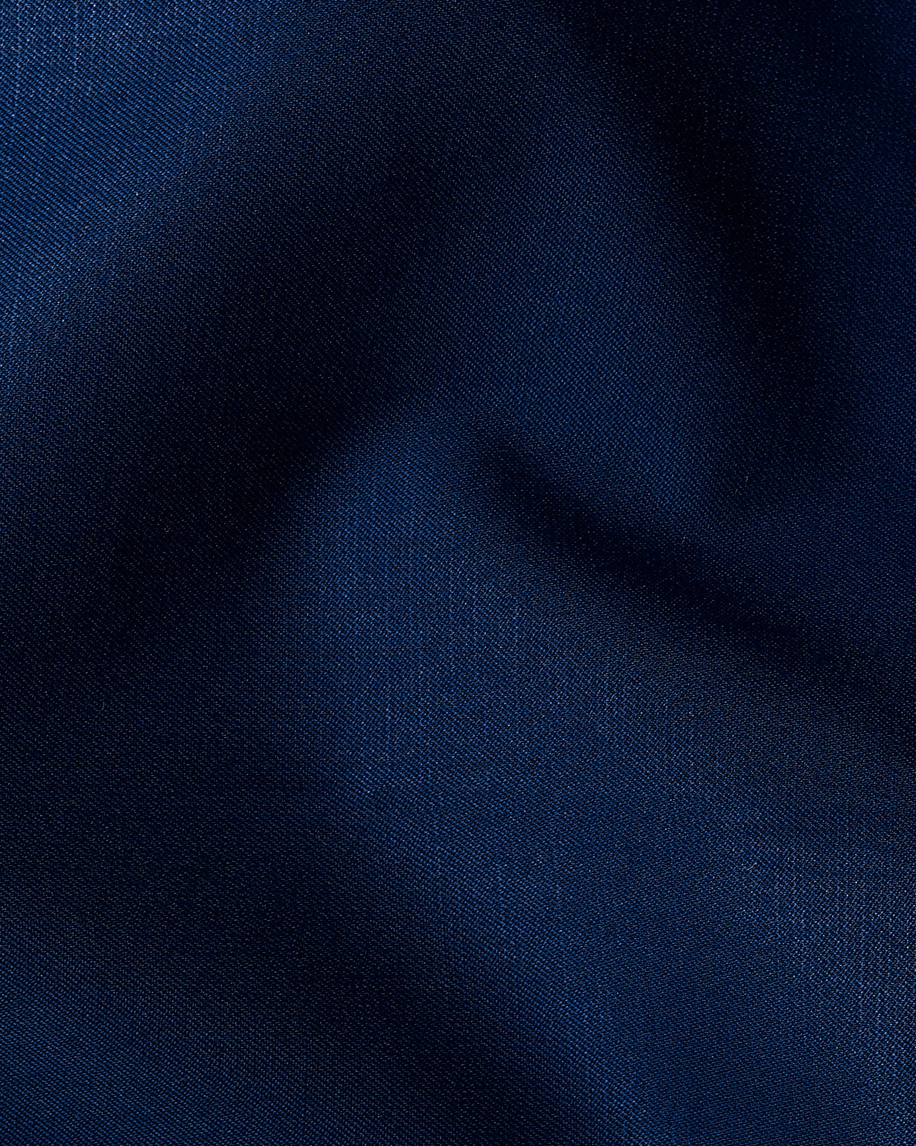 Space Blue Subtle Sheen Tuxedo Blazer
