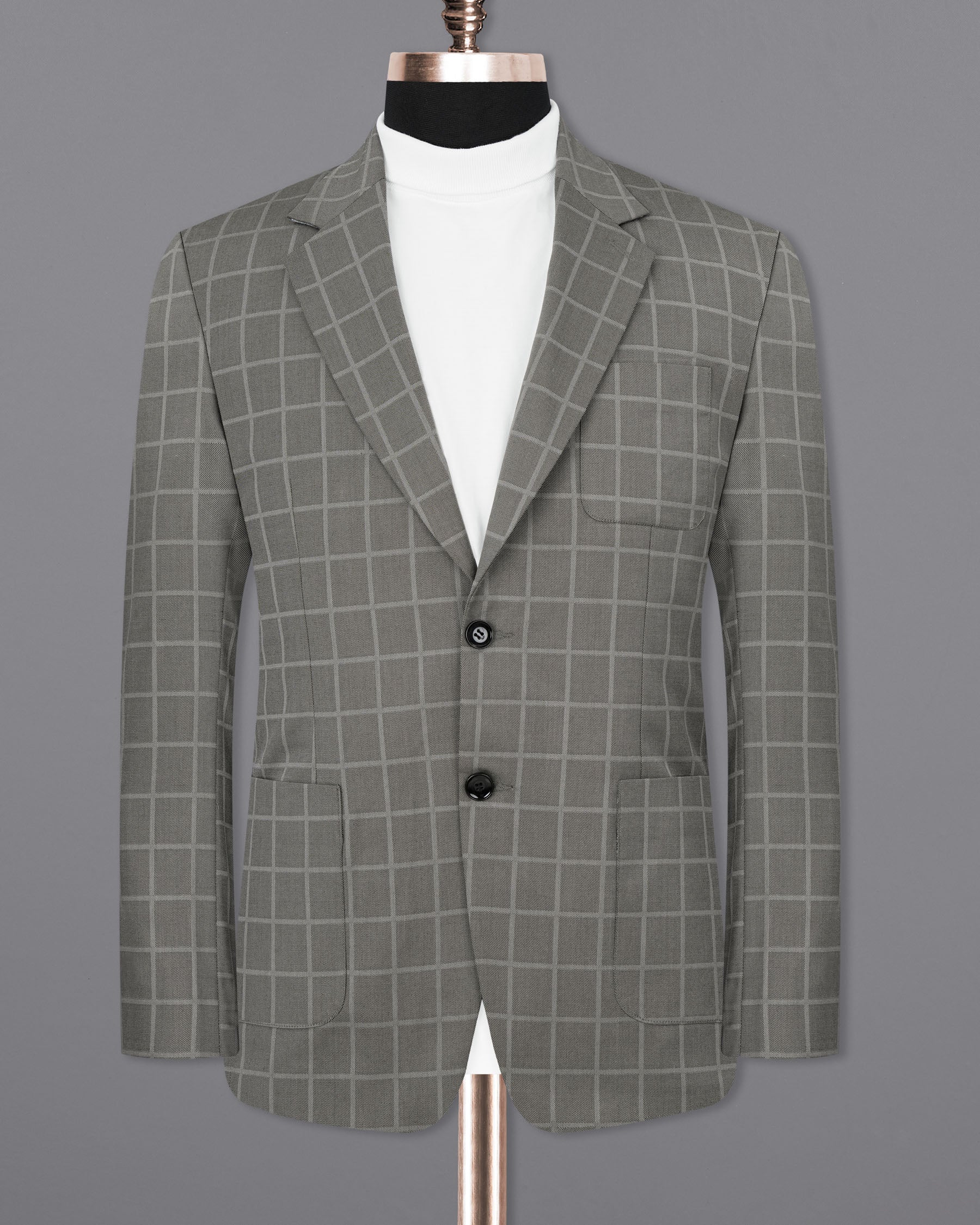 Hurricane Windowpane Single Breasted Sports Blazer BL1857-SB-PP-36, BL1857-SB-PP-38, BL1857-SB-PP-40, BL1857-SB-PP-42, BL1857-SB-PP-44, BL1857-SB-PP-46, BL1857-SB-PP-48, BL1857-SB-PP-50, BL1857-SB-PP-52, BL1857-SB-PP-54, BL1857-SB-PP-56, BL1857-SB-PP-58, BL1857-SB-PP-60
