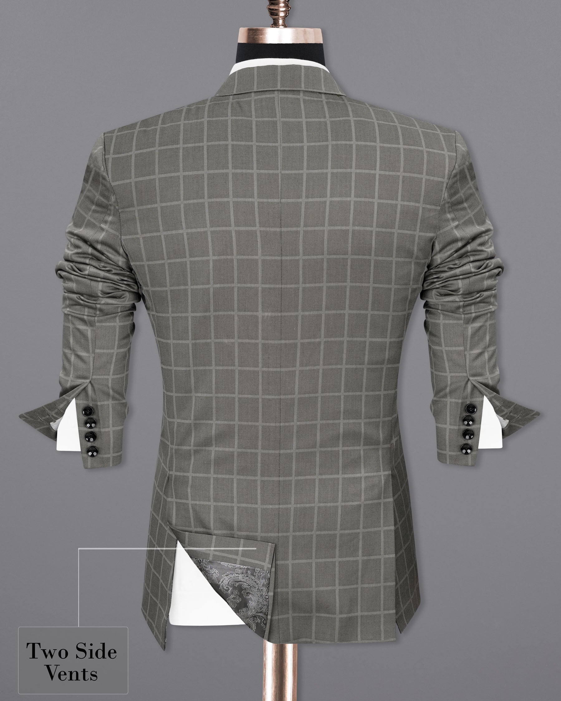 Hurricane Windowpane Single Breasted Sports Blazer BL1857-SB-PP-36, BL1857-SB-PP-38, BL1857-SB-PP-40, BL1857-SB-PP-42, BL1857-SB-PP-44, BL1857-SB-PP-46, BL1857-SB-PP-48, BL1857-SB-PP-50, BL1857-SB-PP-52, BL1857-SB-PP-54, BL1857-SB-PP-56, BL1857-SB-PP-58, BL1857-SB-PP-60
