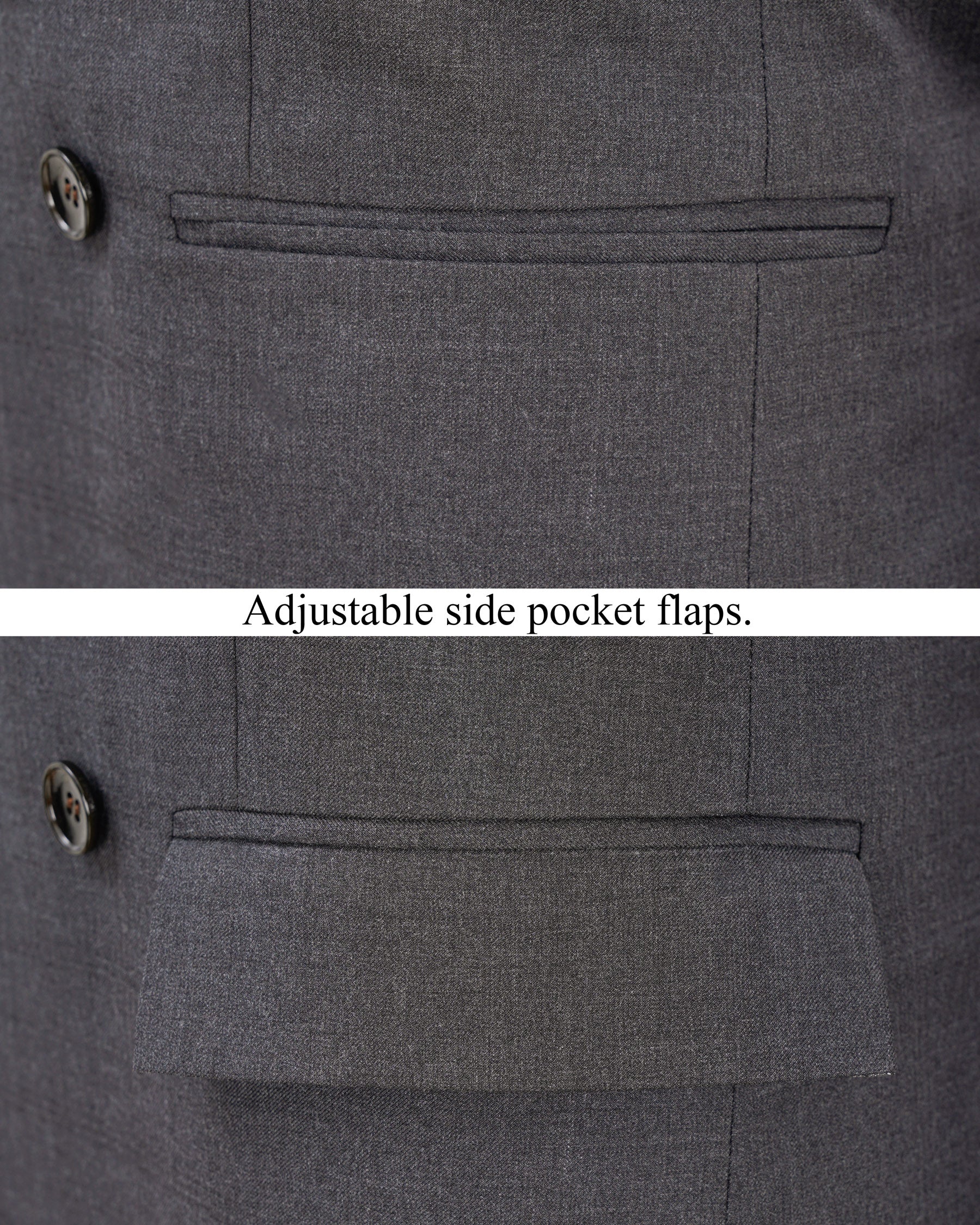 lridium grey Double Breasted Blazer BL1881-DB-36,BL1881-DB-38,BL1881-DB-40,BL1881-DB-42,BL1881-DB-44,BL1881-DB-46,BL1881-DB-48,BL1881-DB-50,BL1881-DB-52,BL1881-DB-54,BL1881-DB-56,BL1881-DB-58,BL1881-DB-60