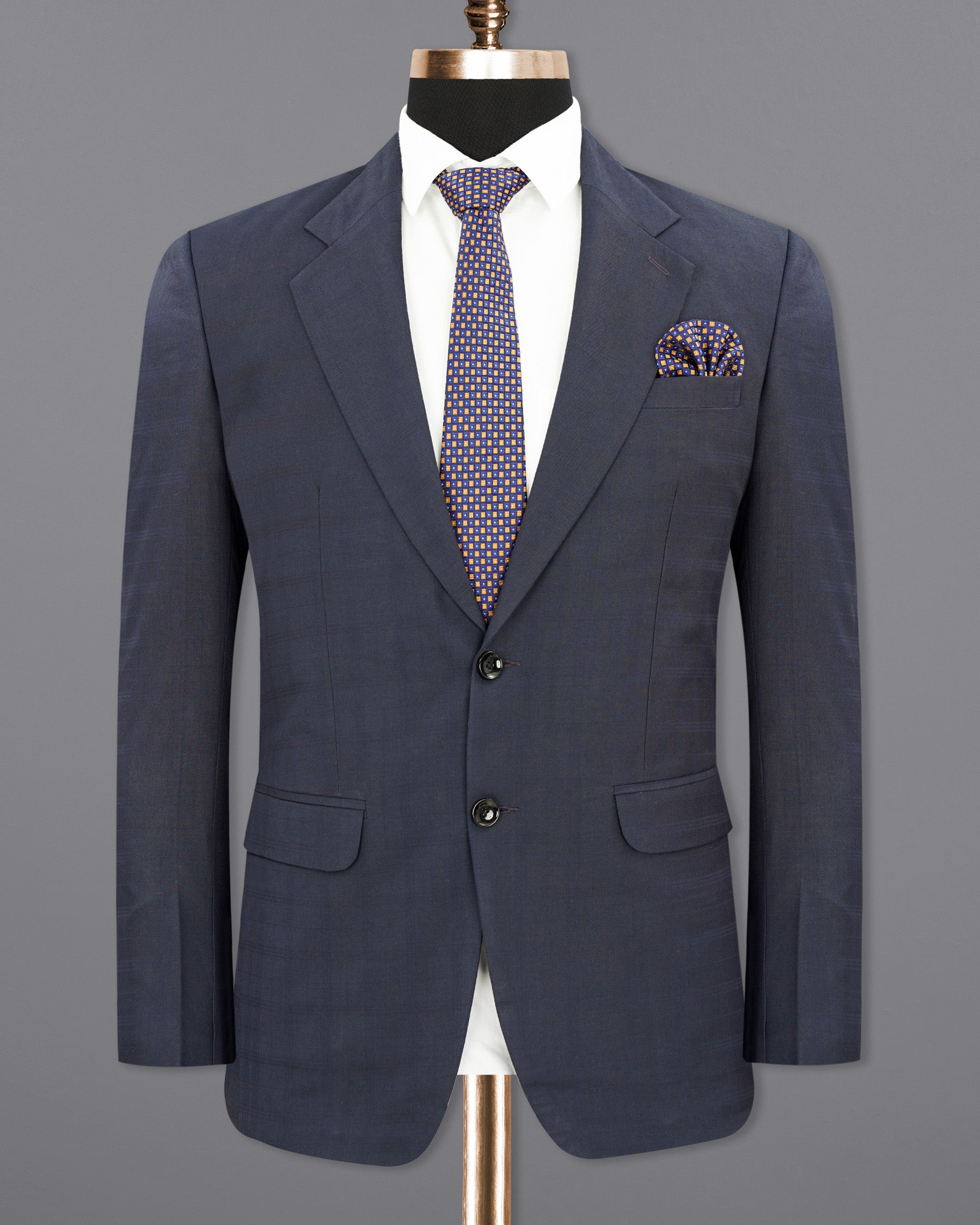 Valhalla Blue Subtle Plaid Blazer BL1885-SB-36,BL1885-SB-38,BL1885-SB-40,BL1885-SB-42,BL1885-SB-44,BL1885-SB-46,BL1885-SB-48,BL1885-SB-50,BL1885-SB-52,BL1885-SB-54,BL1885-SB-56,BL1885-SB-58,BL1885-SB-60