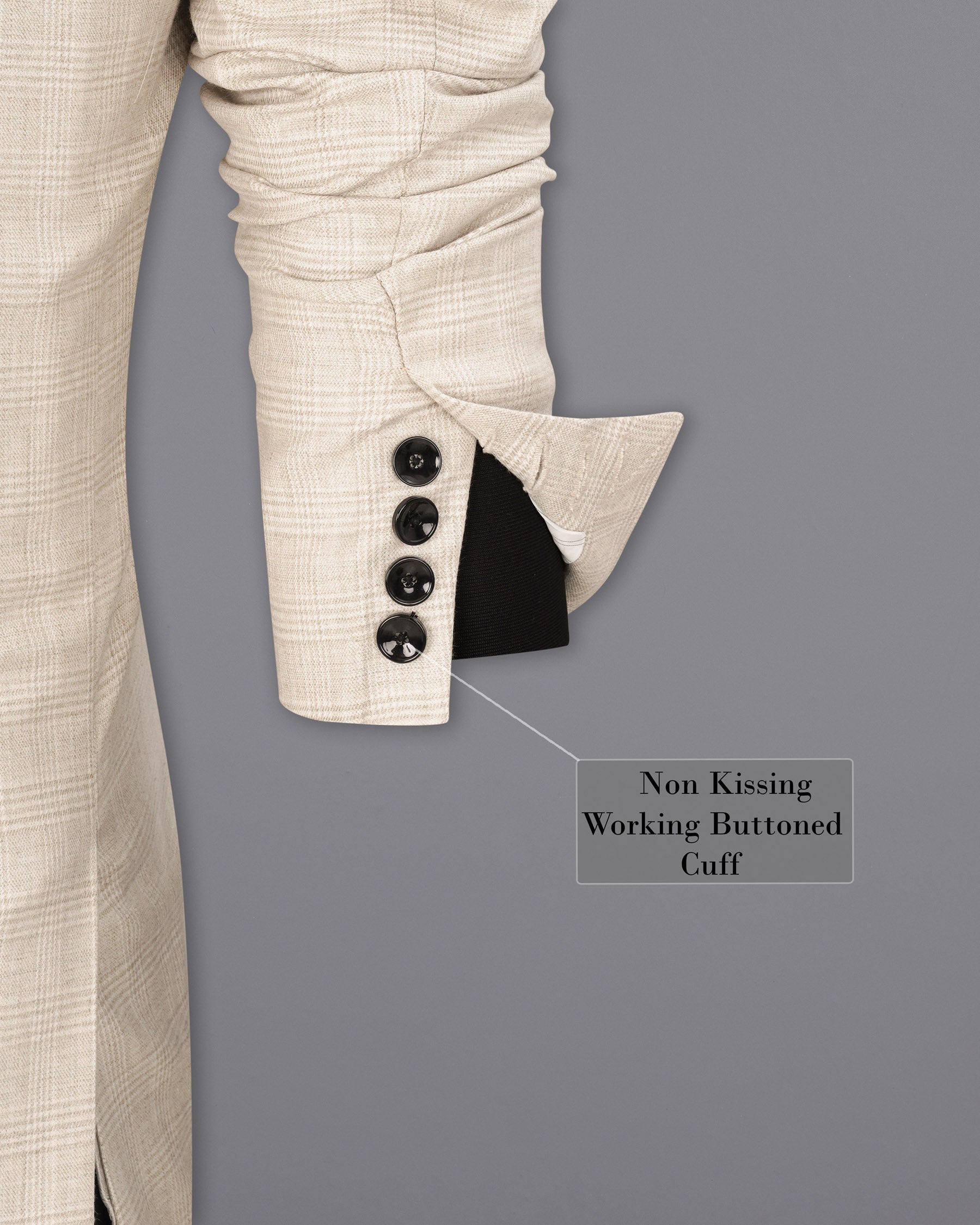 Merino Brown Plaid Blazer BL1899-SB-36,BL1899-SB-38,BL1899-SB-40,BL1899-SB-42,BL1899-SB-44,BL1899-SB-46,BL1899-SB-48,BL1899-SB-50,BL1899-SB-52,BL1899-SB-54,BL1899-SB-56,BL1899-SB-58,BL1899-SB-60