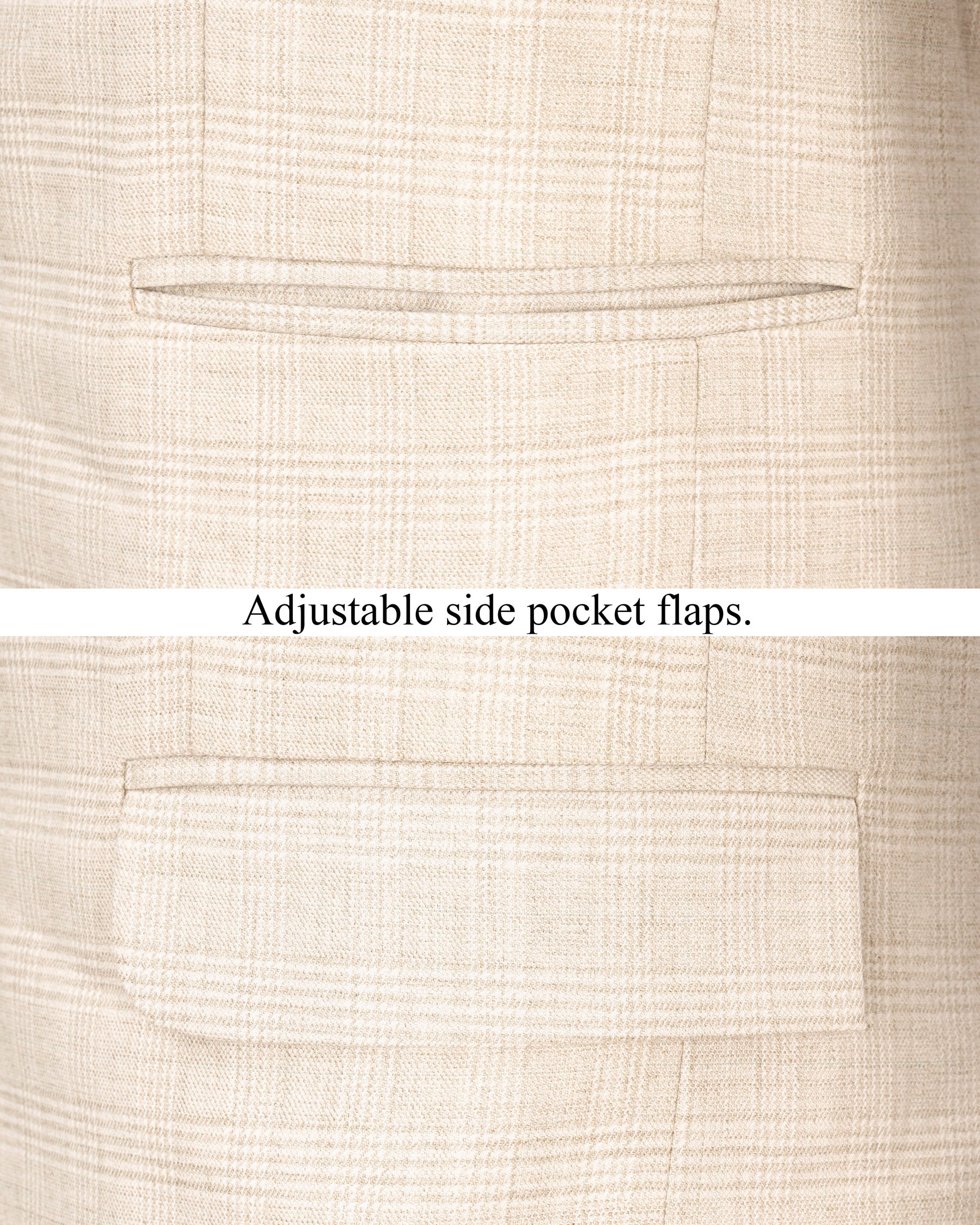 Merino Brown Plaid Blazer BL1899-SB-36,BL1899-SB-38,BL1899-SB-40,BL1899-SB-42,BL1899-SB-44,BL1899-SB-46,BL1899-SB-48,BL1899-SB-50,BL1899-SB-52,BL1899-SB-54,BL1899-SB-56,BL1899-SB-58,BL1899-SB-60