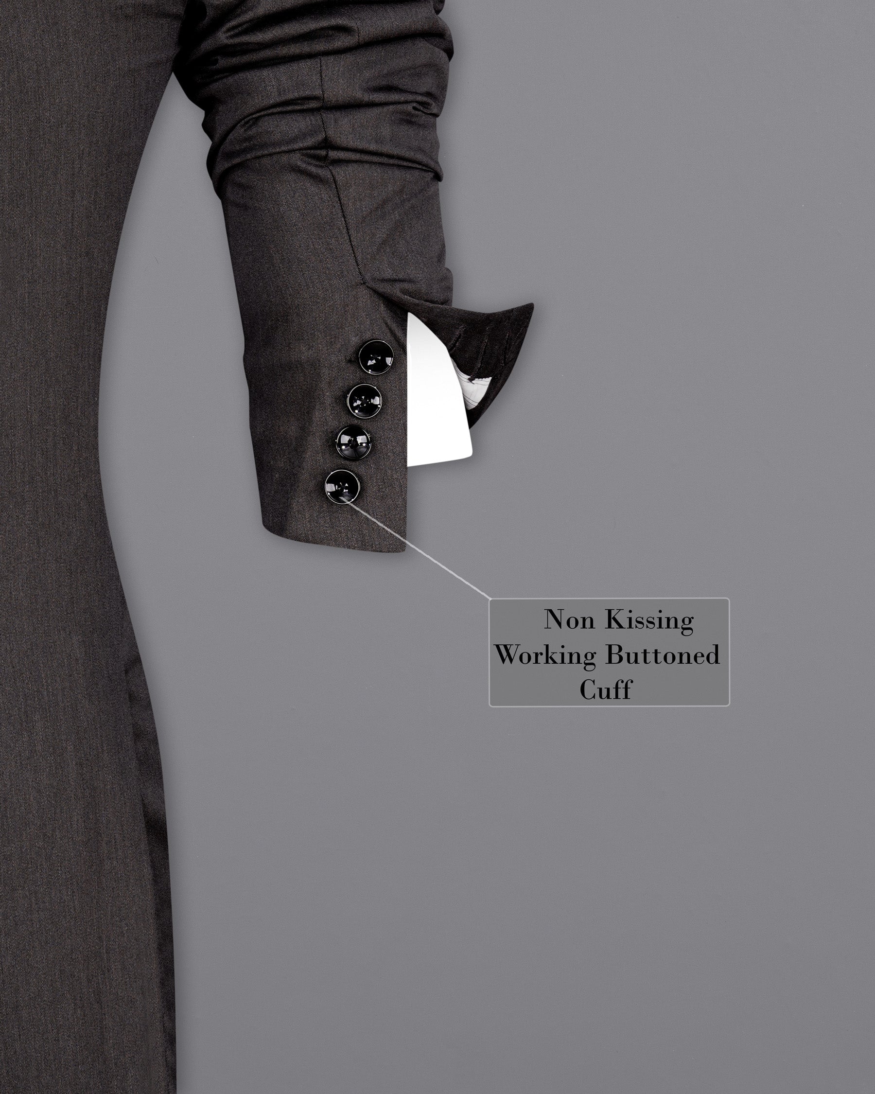 Thunder Steel Gray Single Breasted Blazer BL2087-SBP-36, BL2087-SBP-38, BL2087-SBP-40, BL2087-SBP-42, BL2087-SBP-44, BL2087-SBP-46, BL2087-SBP-48, BL2087-SBP-50, BL2087-SBP-52, BL2087-SBP-54, BL2087-SBP-56, BL2087-SBP-58, BL2087-SBP-60