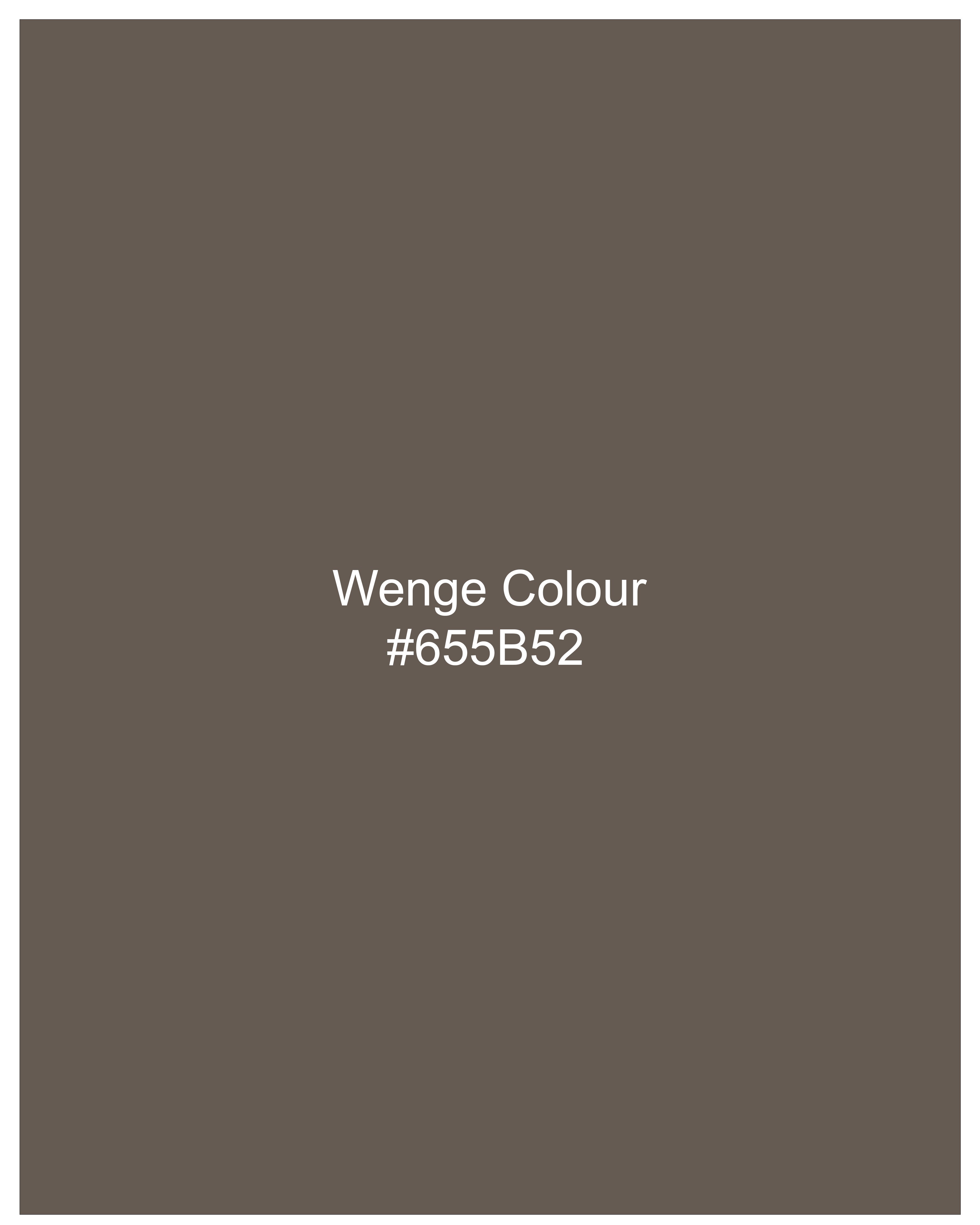 Wenge Brown Velvet Tuxedo Designer Blazer