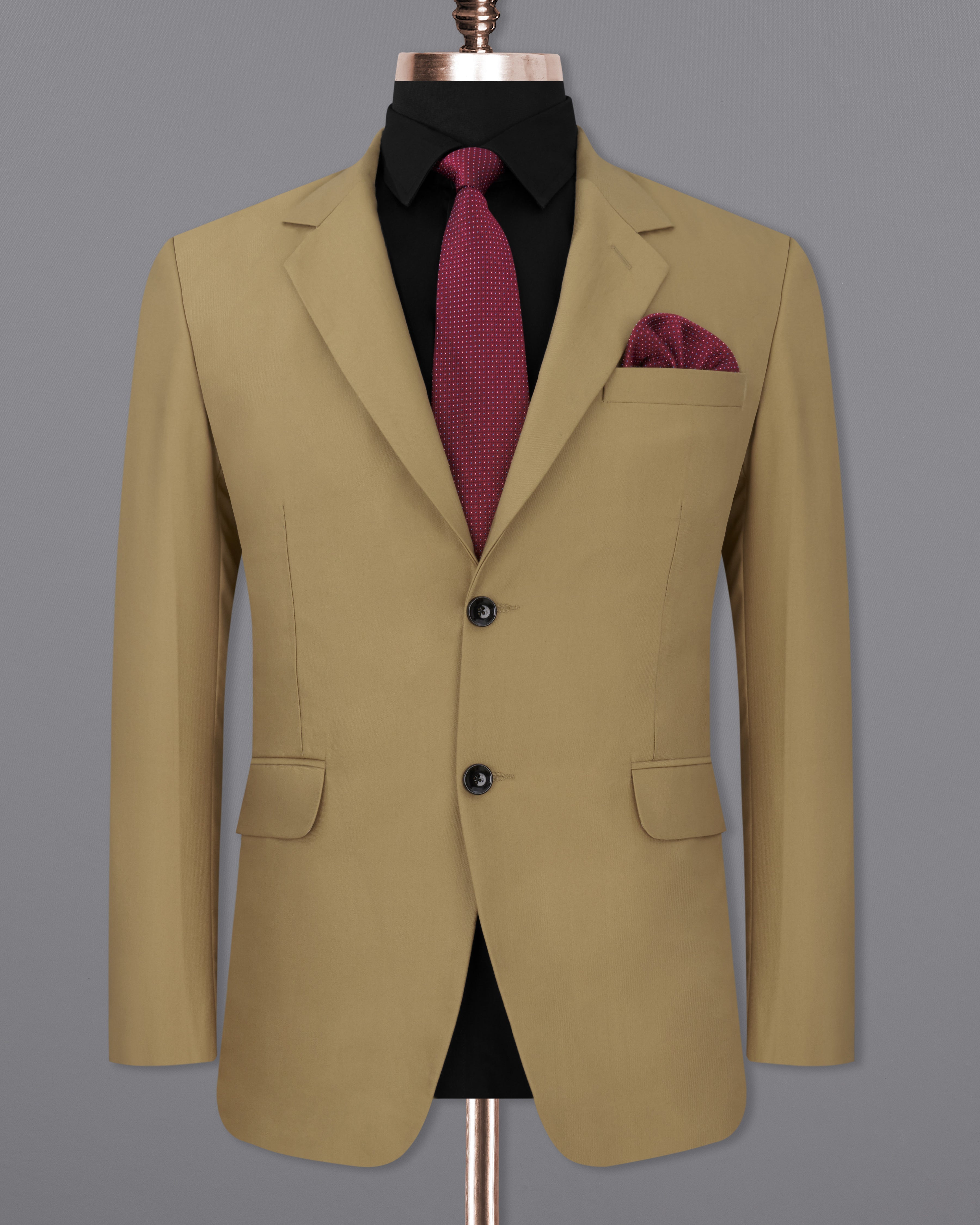 Clay Creek Brown Single Breasted Blazer BL2330-SB-36, BL2330-SB-38, BL2330-SB-40, BL2330-SB-42, BL2330-SB-44, BL2330-SB-46, BL2330-SB-48, BL2330-SB-50, BL2330-SB-52, BL2330-SB-54, BL2330-SB-56, BL2330-SB-58, BL2330-SB-60