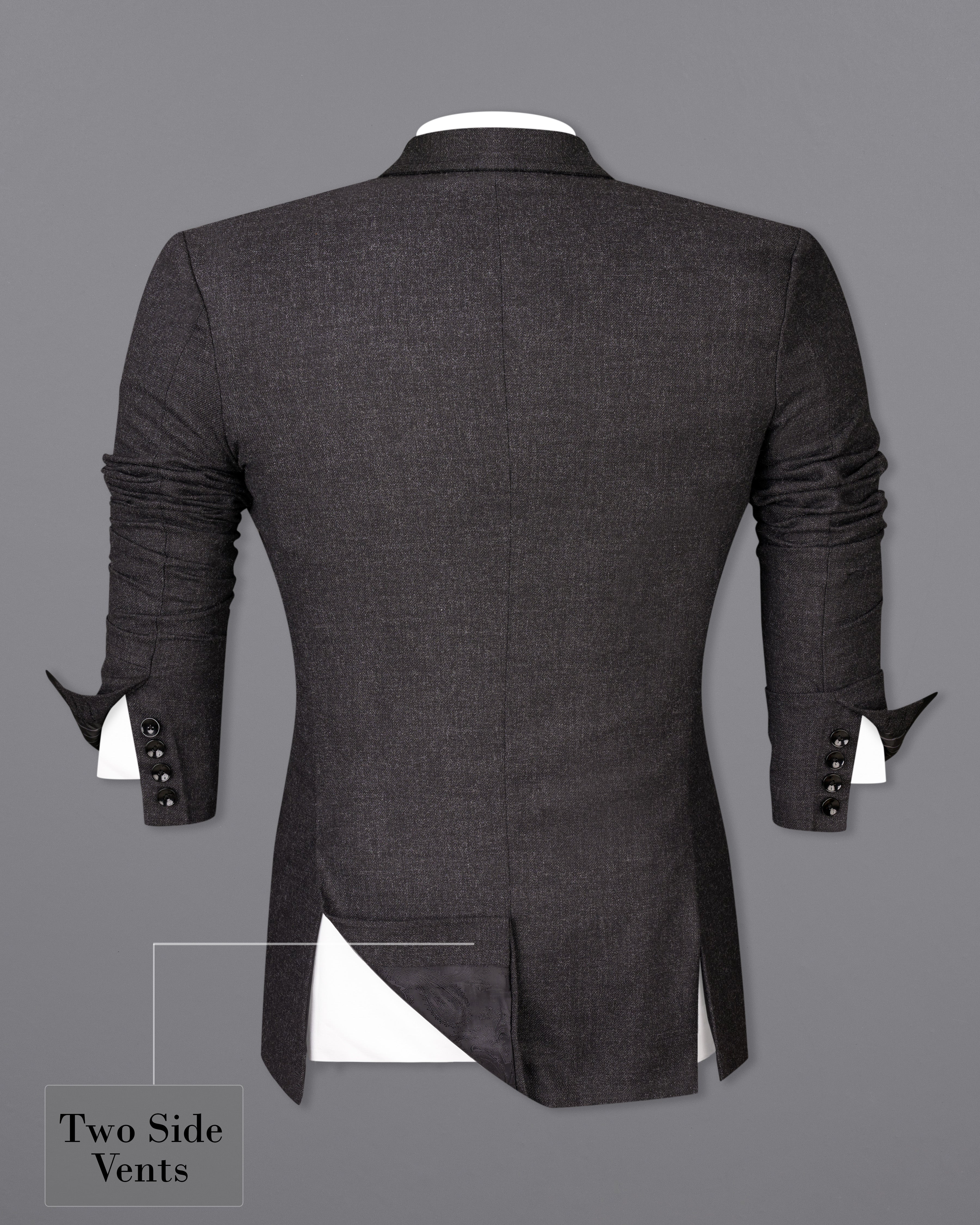 Bleached Gray Wool Rich Double Breasted Blazer BL2441-DB-D240-36,BL2441-DB-D240-38,BL2441-DB-D240-40,BL2441-DB-D240-42,BL2441-DB-D240-44,BL2441-DB-D240-46,BL2441-DB-D240-48,BL2441-DB-D240-50,BL2441-DB-D240-52,BL2441-DB-D240-54,BL2441-DB-D240-56,BL2441-DB-D240-58,BL2441-DB-D240-60