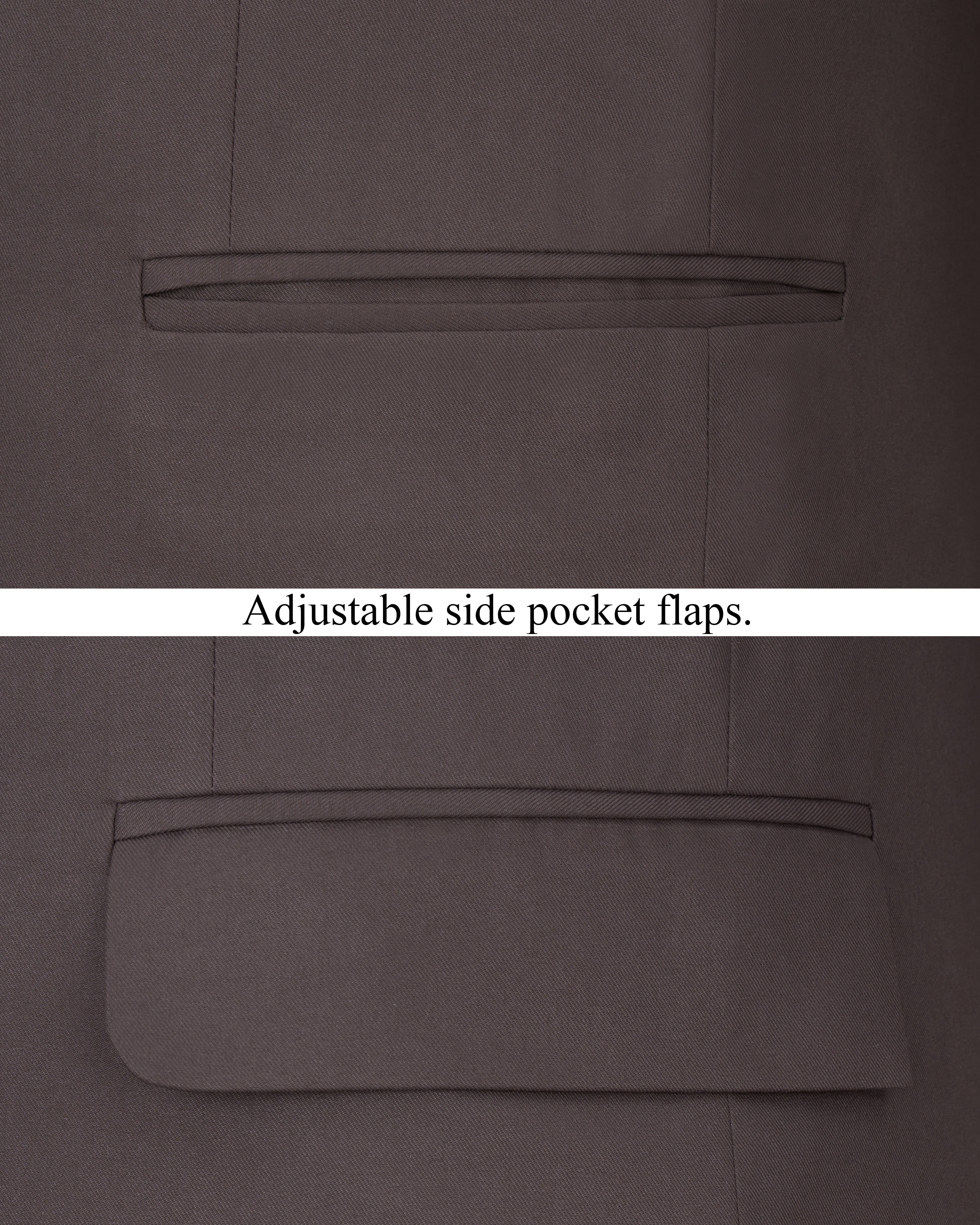 Coffee Brown Double Breasted Blazer BL2467-DB-36, BL2467-DB-38, BL2467-DB-40, BL2467-DB-42, BL2467-DB-44, BL2467-DB-46, BL2467-DB-48, BL2467-DB-50, BL2467-DB-52, BL2467-DB-54, BL2467-DB-56, BL2467-DB-58, BL2467-DB-60