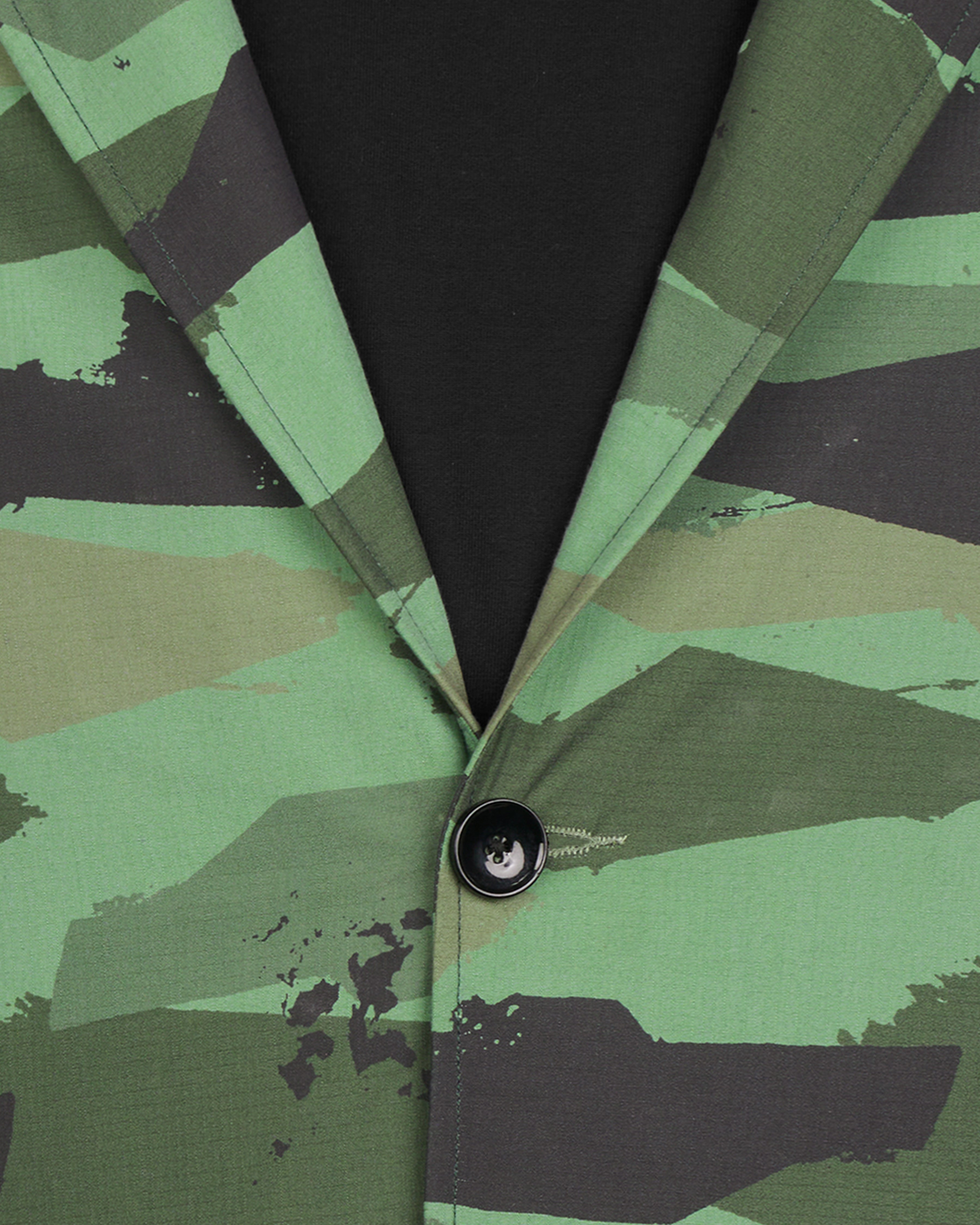 Lichen Green with Thunder Brown Camouflage Single Breasted Designer Blazer BL2616-SB-D110-36, BL2616-SB-D110-38, BL2616-SB-D110-40, BL2616-SB-D110-42, BL2616-SB-D110-44, BL2616-SB-D110-46, BL2616-SB-D110-48, BL2616-SB-D110-50, BL2616-SB-D110-52, BL2616-SB-D110-54, BL2616-SB-D110-56, BL2616-SB-D110-58, BL2616-SB-D110-60