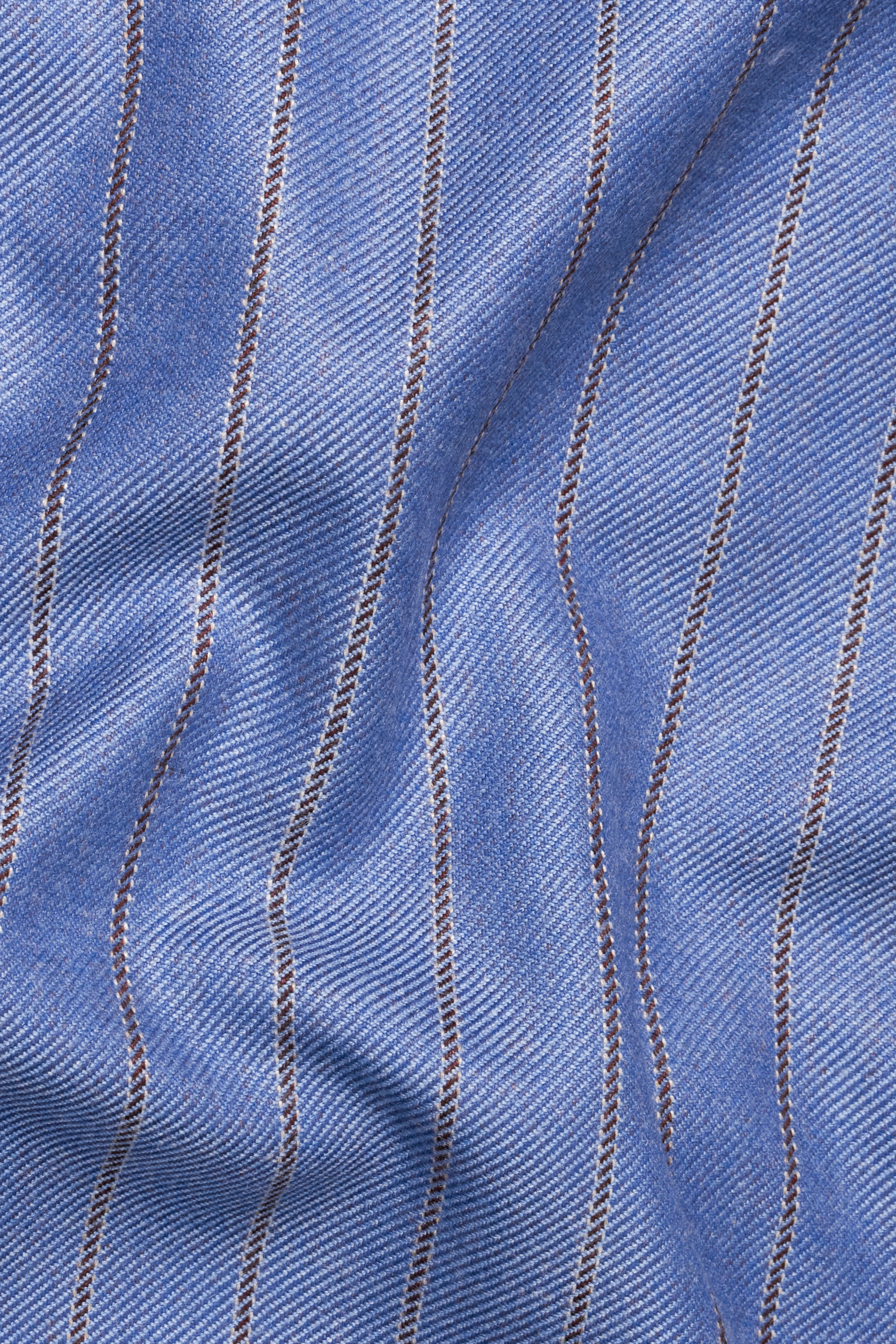 Chetwode Blue and Iroko Brown Striped Wool Rich Designer Blazer BL2769-DB-D35-36, BL2769-DB-D35-38, BL2769-DB-D35-40, BL2769-DB-D35-42, BL2769-DB-D35-44, BL2769-DB-D35-46, BL2769-DB-D35-48, BL2769-DB-D35-50, BL2769-DB-D35-52, BL2769-DB-D35-54, BL2769-DB-D35-56, BL2769-DB-D35-58, BL2769-DB-D35-60
